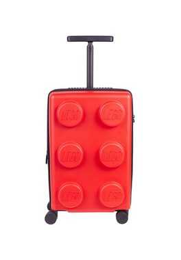 LEGO® Bags Trolley Brick, 4 Rollen, Erweiterbares Fach, TSA-Schloss, LEGO-Design, robust