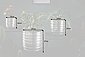 riess-ambiente Übertopf »ORIENT silber« (3er Set, 3 Stück), Vase · für Pflanzen · Metall · Handarbeit · Dekoration, Bild 8