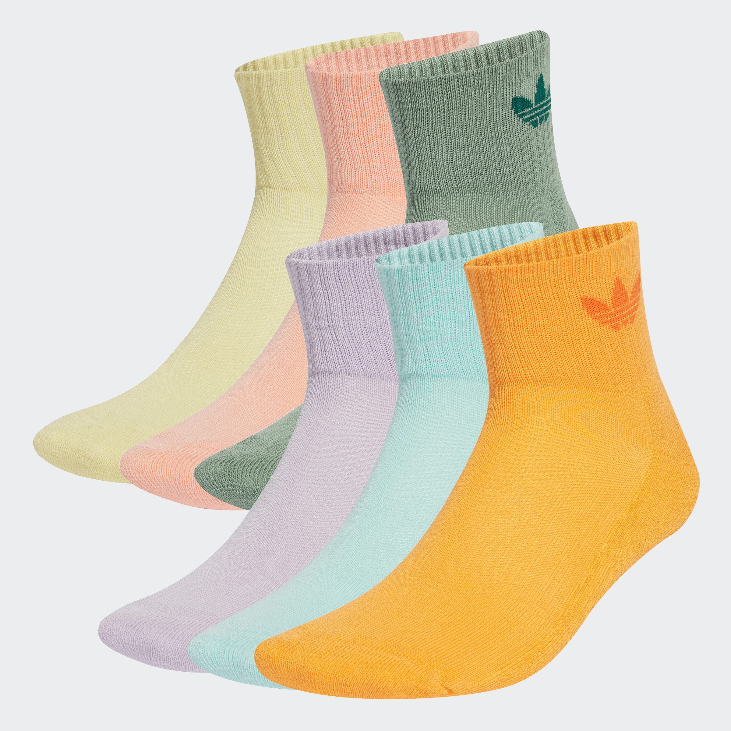 adidas Originals Sportsocken 1/4 SOCKS 6P (6-Paar) für Laufen, 6er-Pack, mi günstig online kaufen