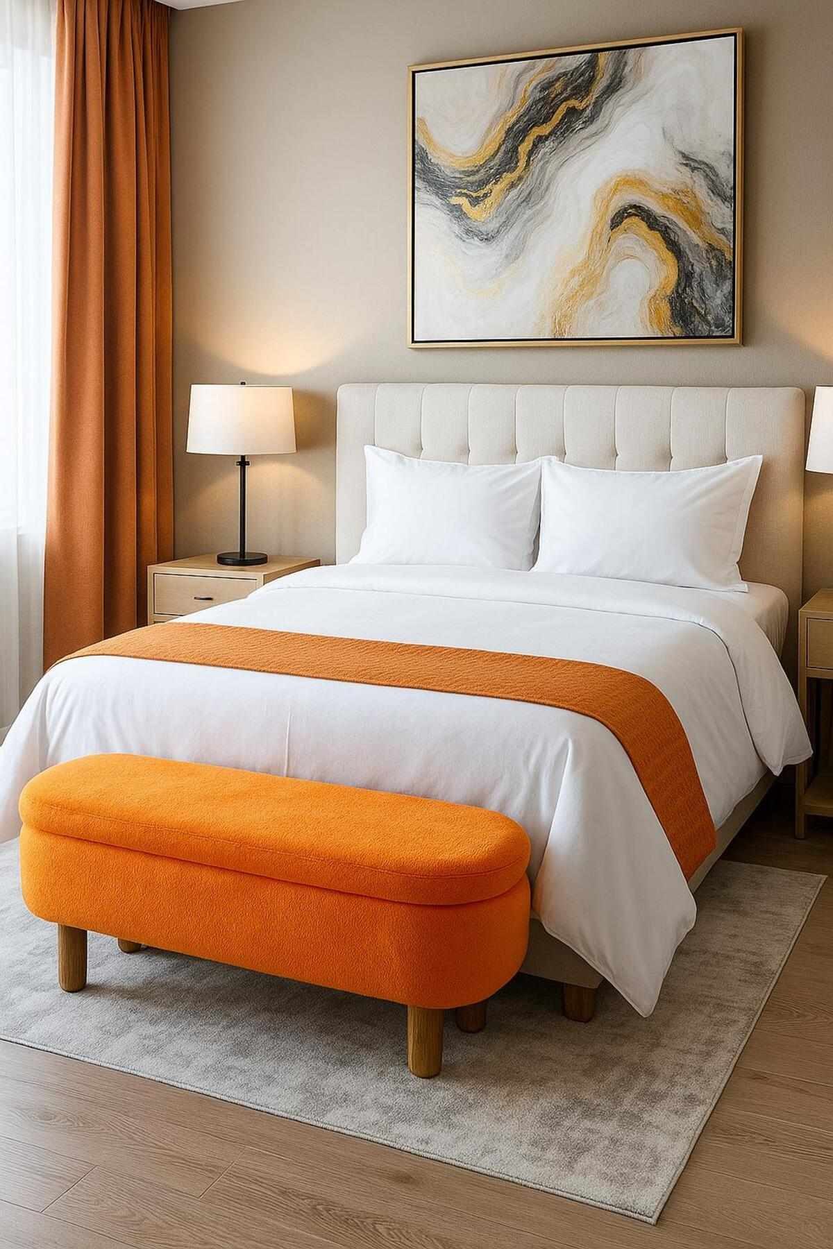 Skye Decor Pouf Bliss-Bohem (1-St), Mit Eschenholzbeinen