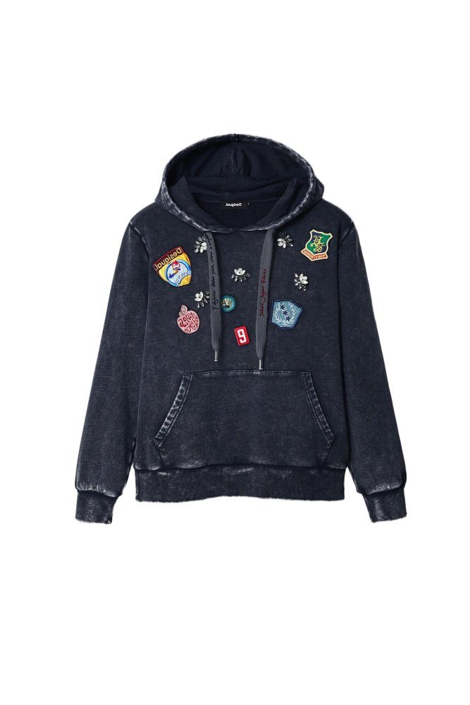 Desigual Kapuzenfleecejacke