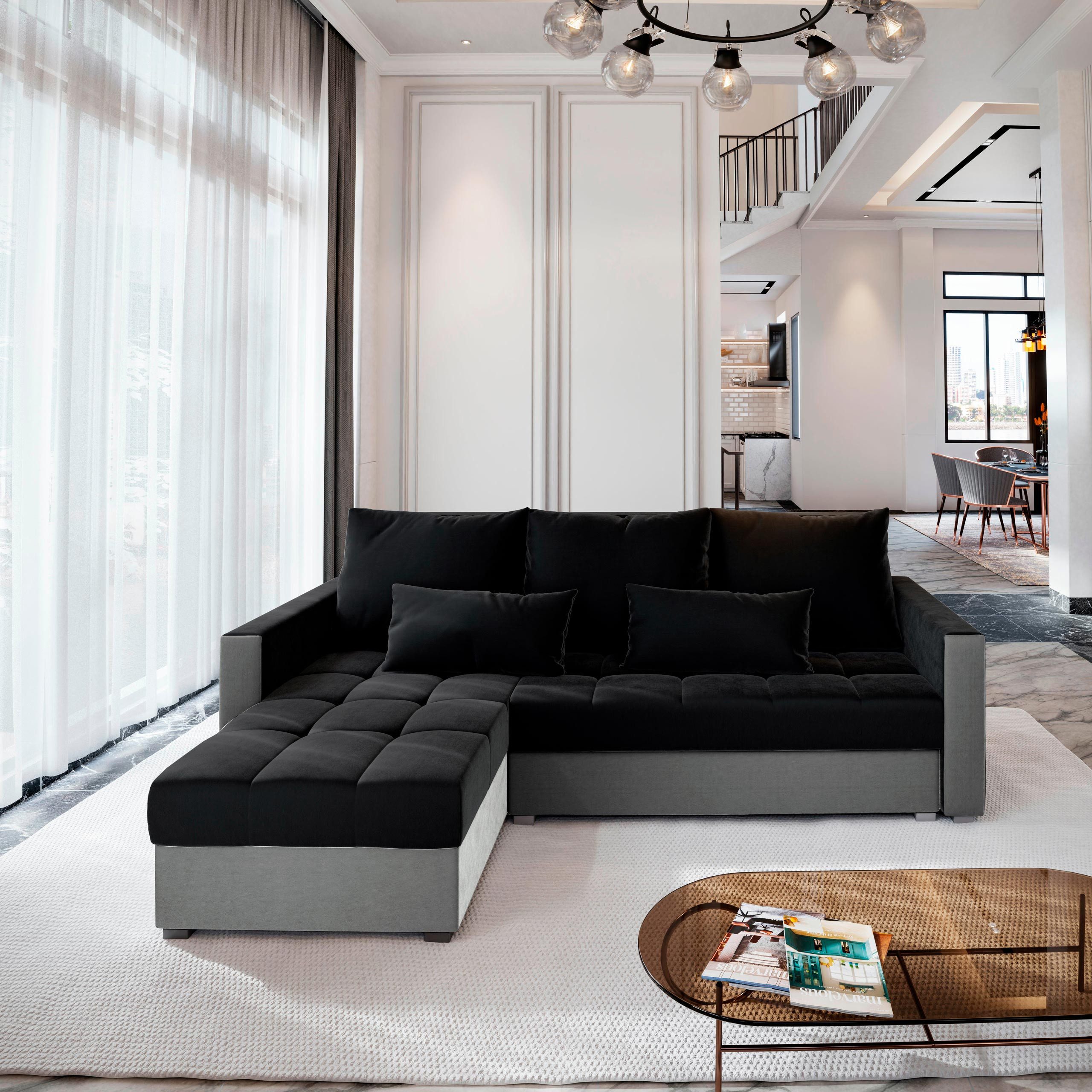 Masseno Ecksofa KOS PIK mit Schlaffunktion günstig online kaufen