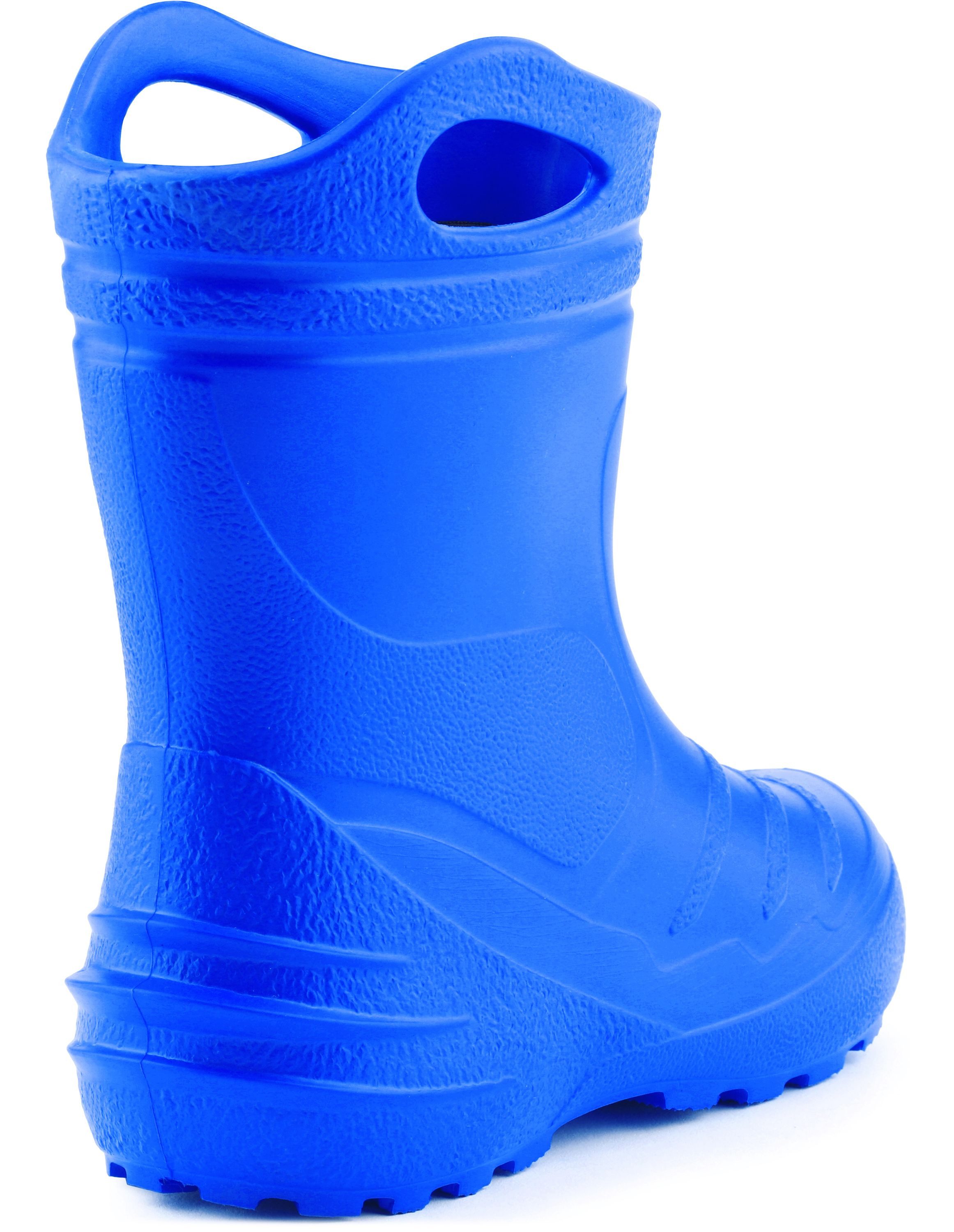 Ladeheid federleichte Regenschuhe Kinder mit Griffen KL051 Gummistiefel mit herausnehmbares Innenfutter – Bild 2 von 5