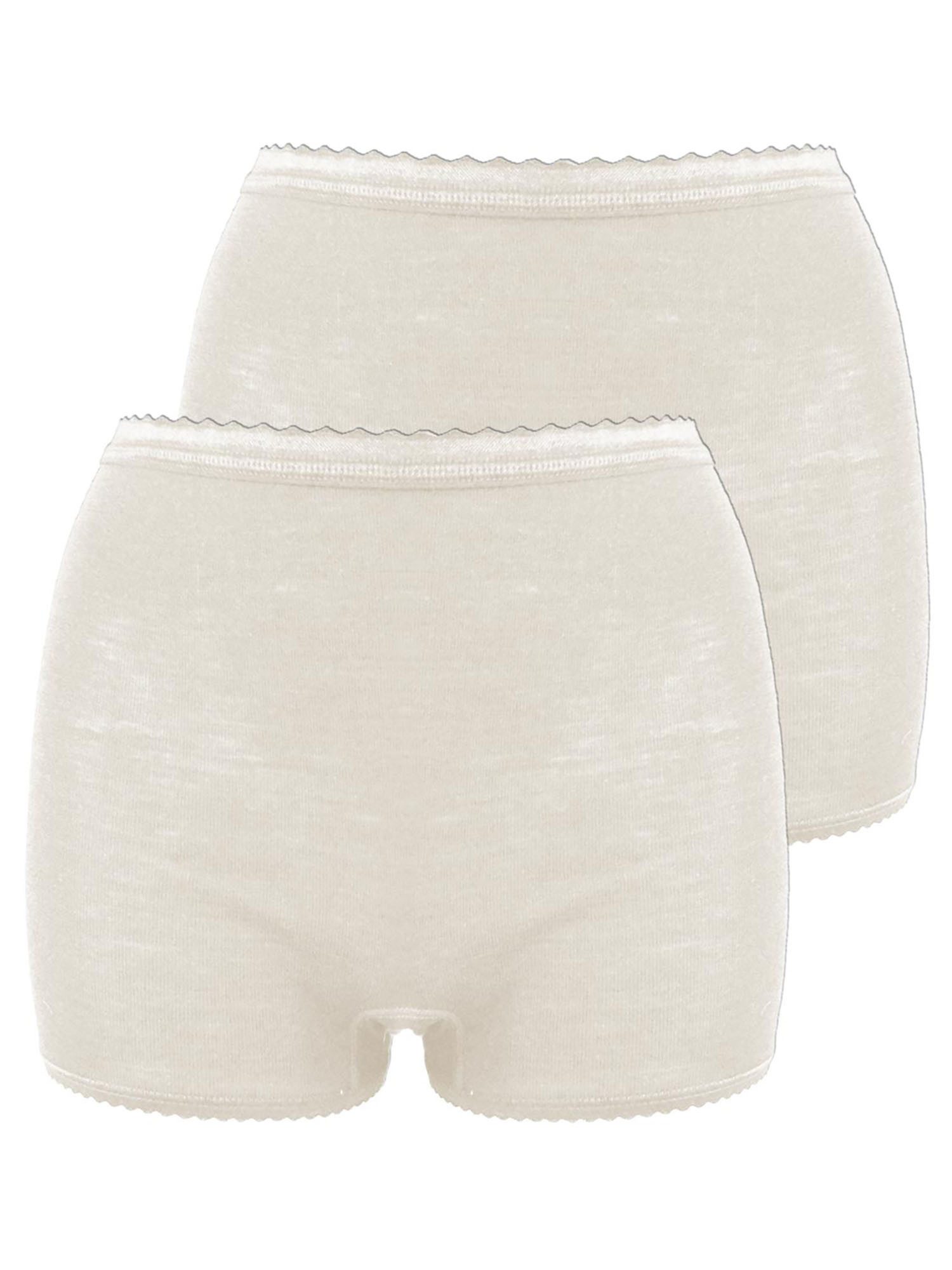 Sangora Thermounterhose 2er Sparpack Damen Pagenschlüpfer Wolle (Spar-Set, 2-St)