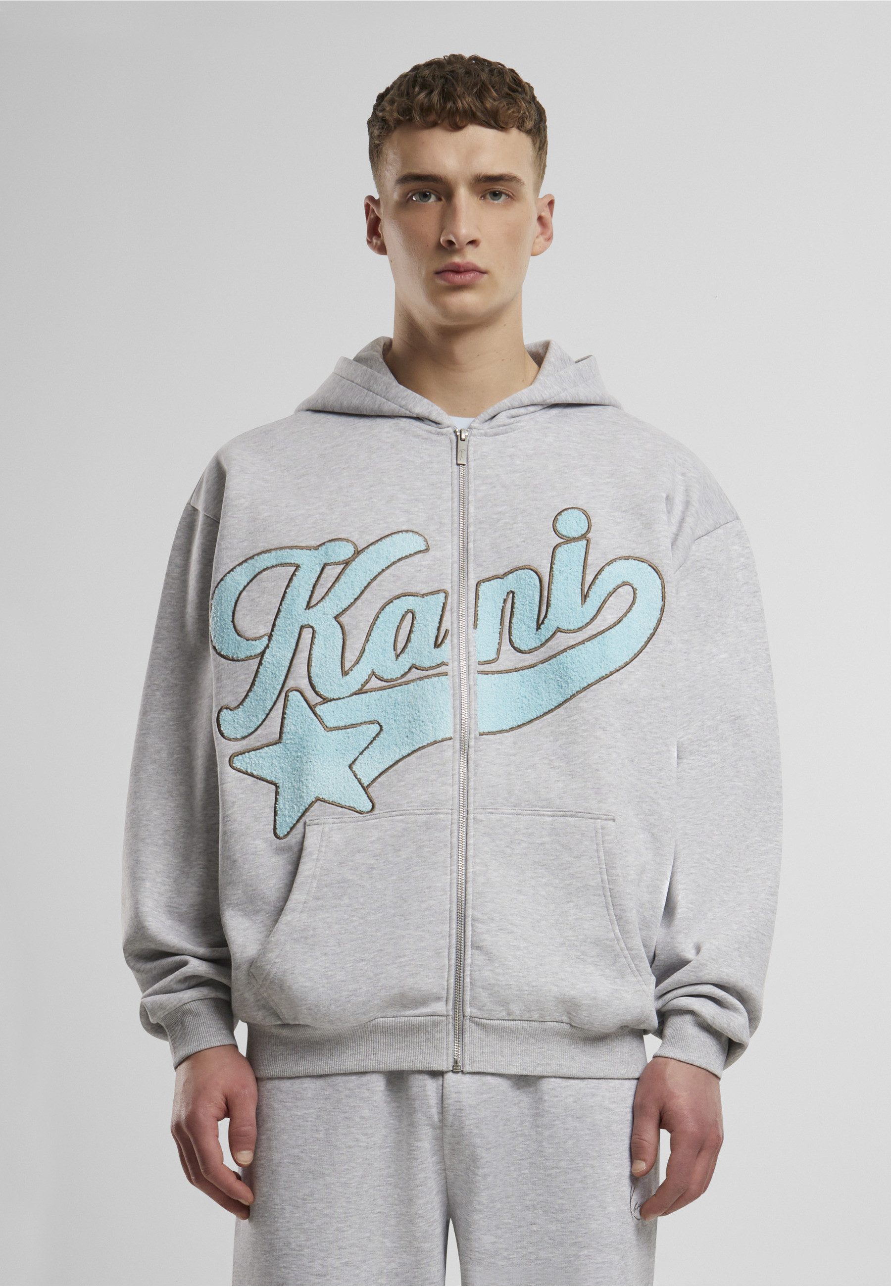 Karl Kani Sweatjacke Karl Kani Karl Kani Kani Star Logo OS Full Zip Hoodie