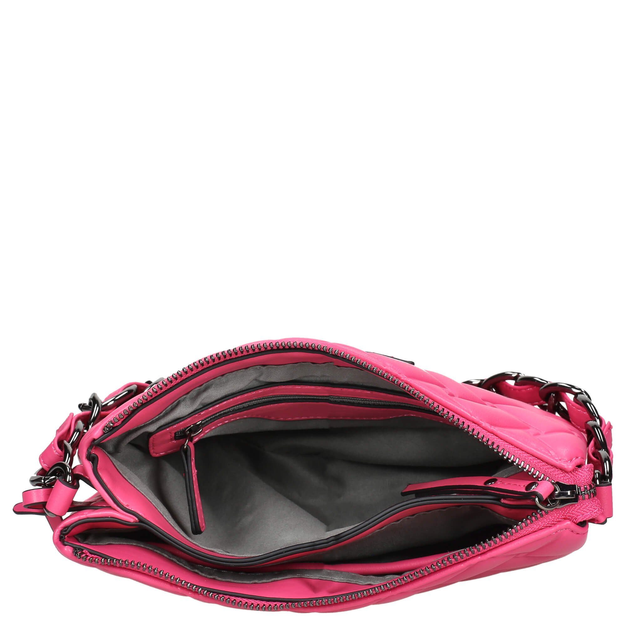 Tres Umhängetasche Synthetik cm pink 26 - (1-tlg) Chic Schultertasche Picard