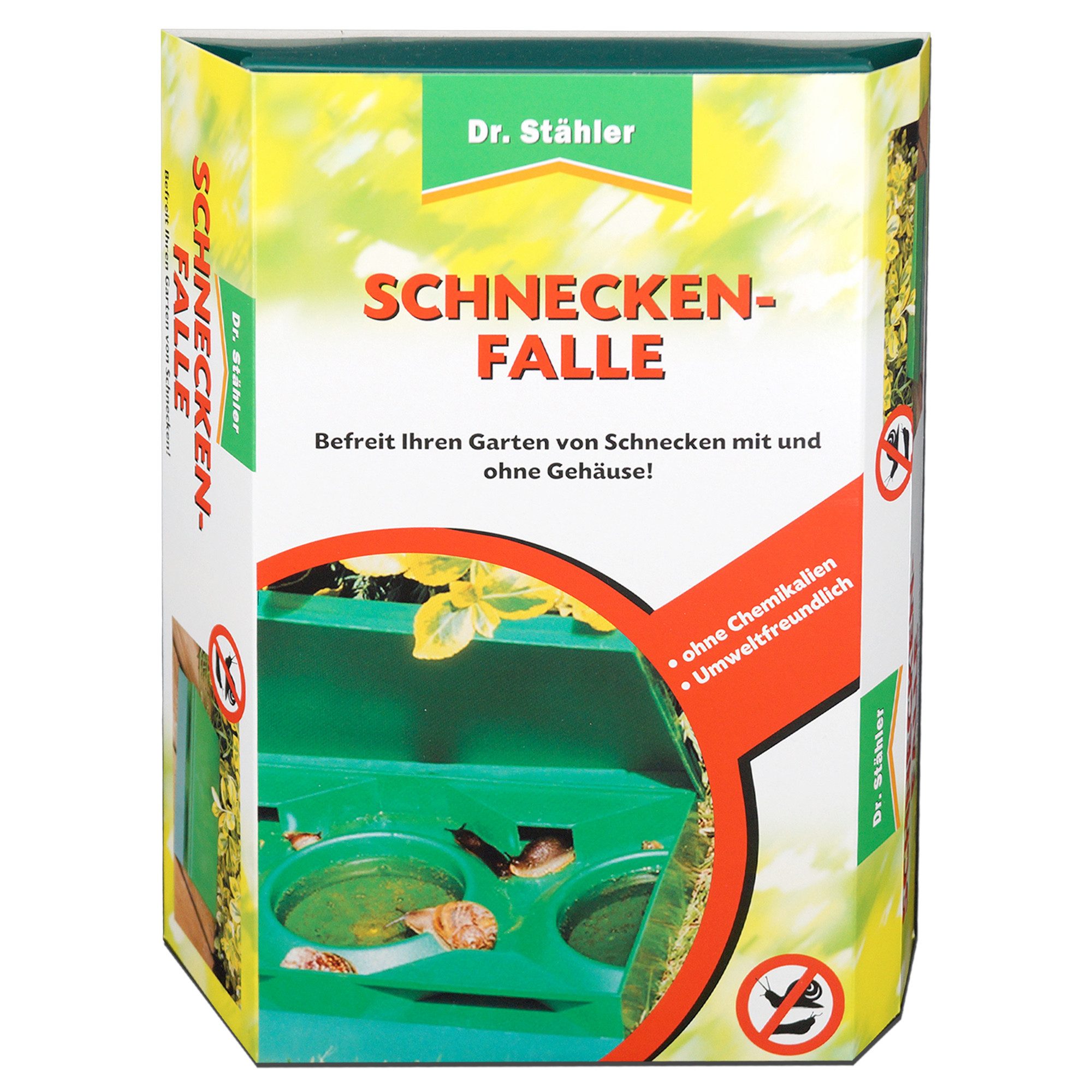 Silberkraft Schlagfalle Clevere Schneckenfalle Effektiver Schutz für Pflanzen & Garten, Wiederverwendbare, Ohne Giftstoffe, Für Gärten, Beete & Terrasse