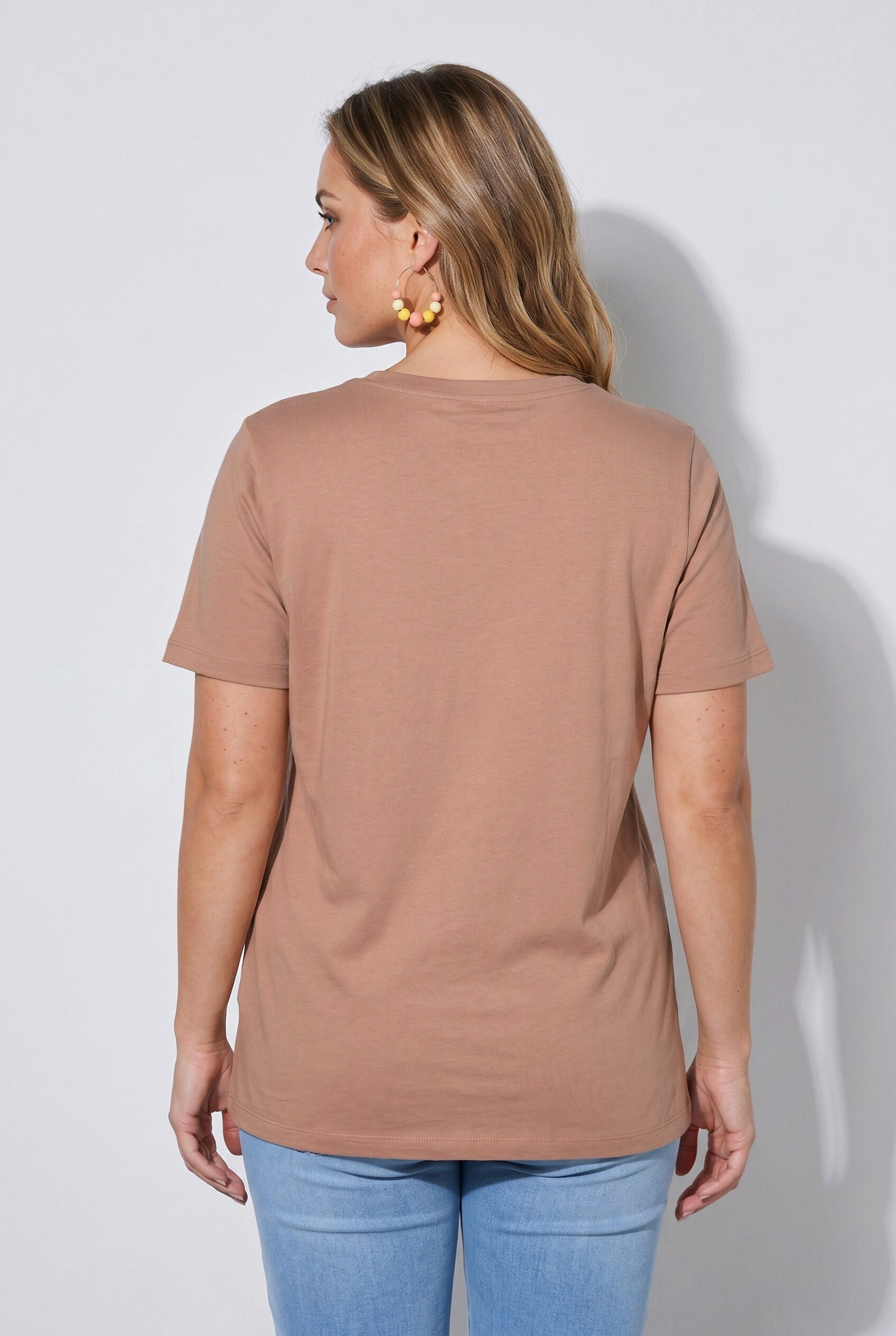 MIAMODA T-Shirt T-Shirt A-Linie Schriftzug