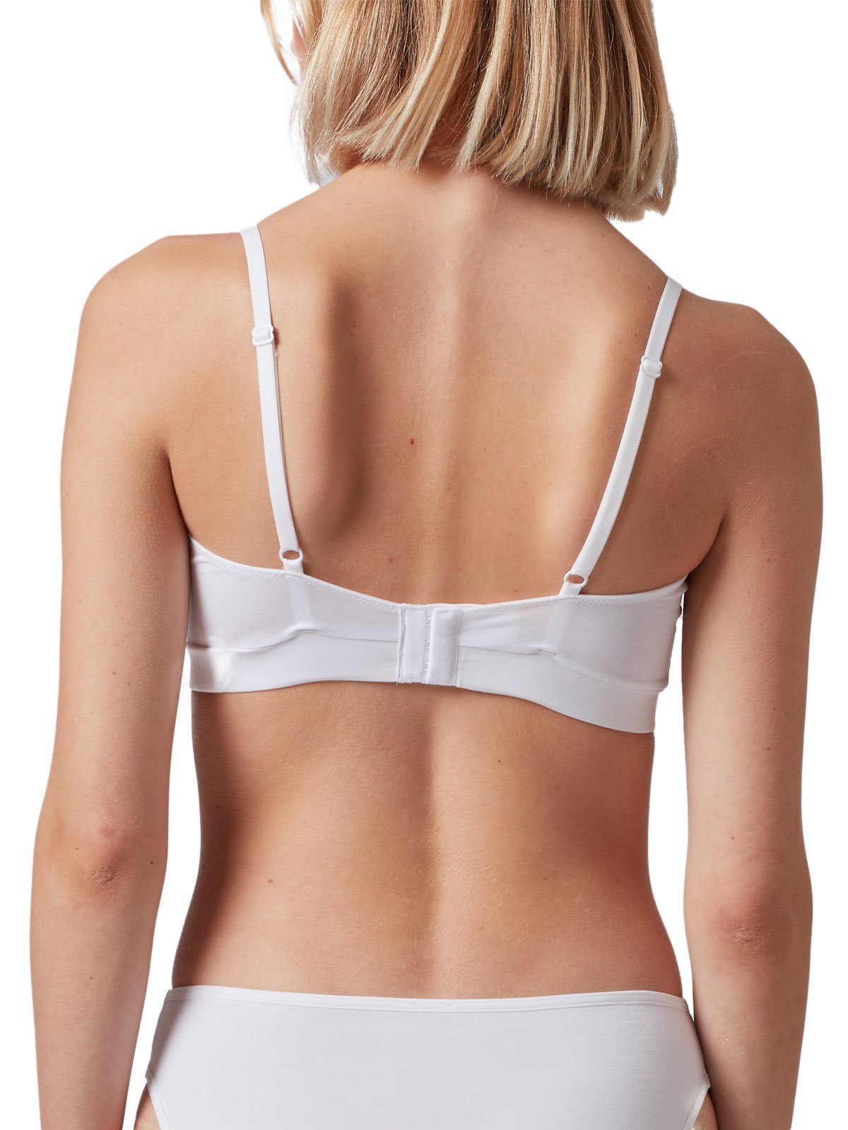Skiny Schalen-BH 2er Pack Soft BH herausnehmbare Pads Cotton (Packung, 2-tlg) nahtlos