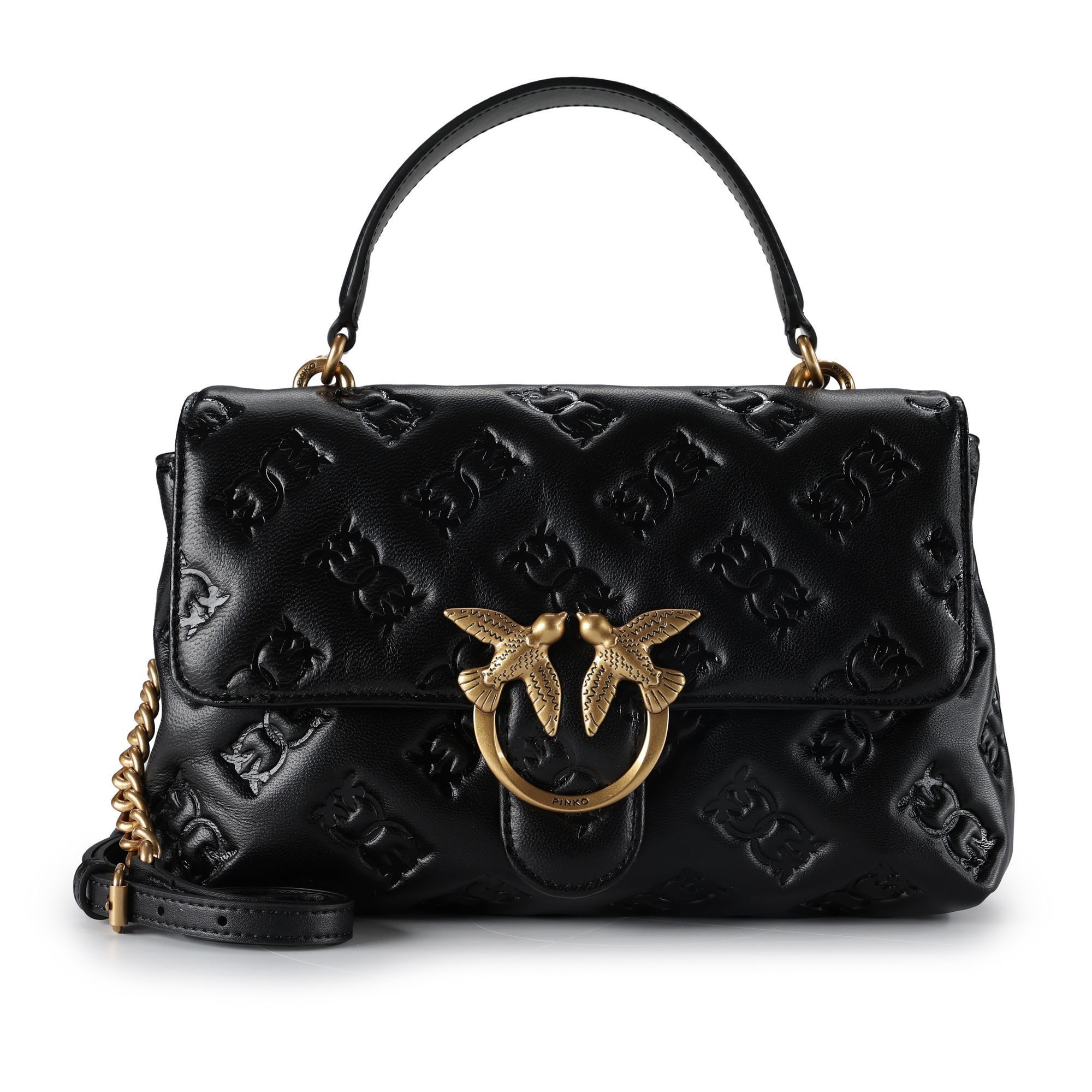 PINKO Henkeltasche Love Lady, Leder