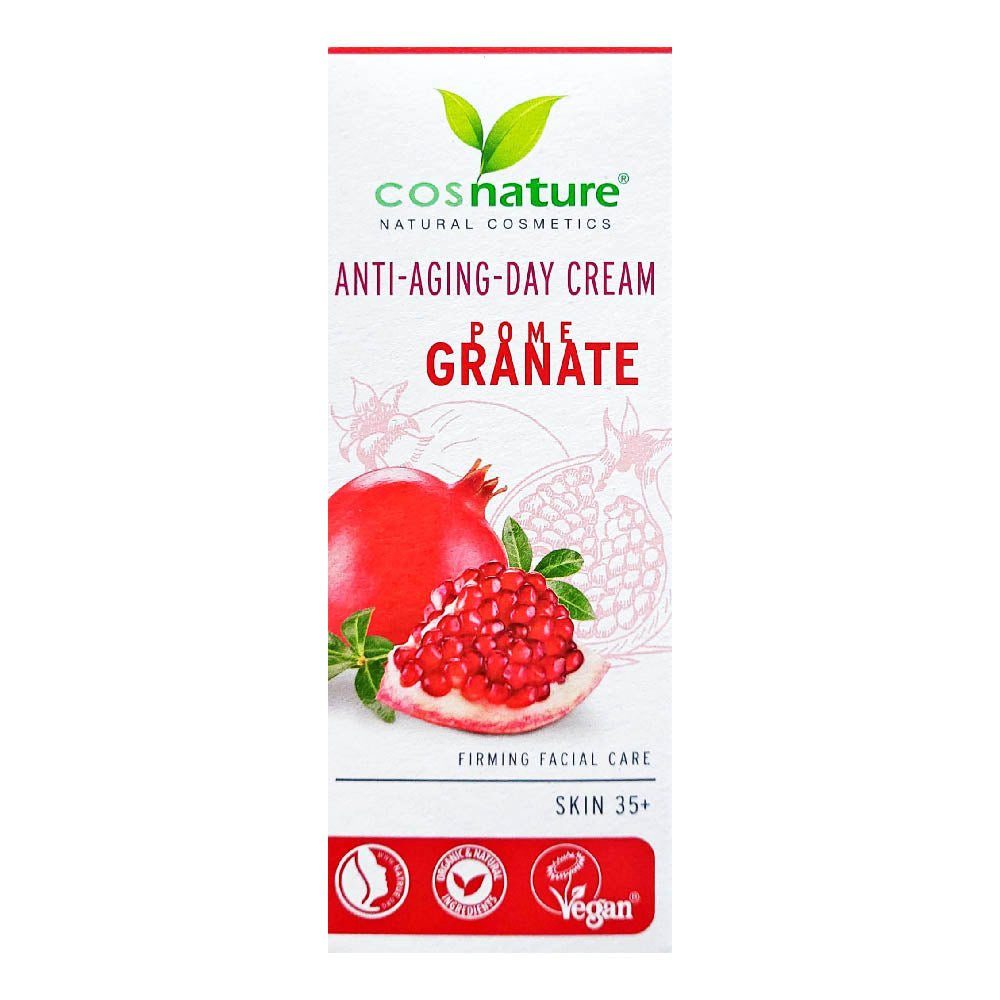 cosnature Anti-Aging-Creme Cosnature Anti- Aging Tagescreme Granatapfel 50 ml