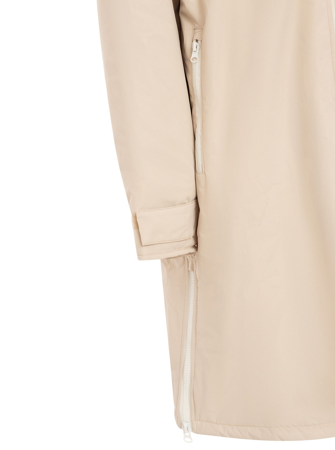 Zwillingsherz Kurzmantel "Oversize Windjacke ZH" seitliche Taschen, Kapuze, Reißverschluss, Teddy Futter, Oversized – Bild 2 von 5
