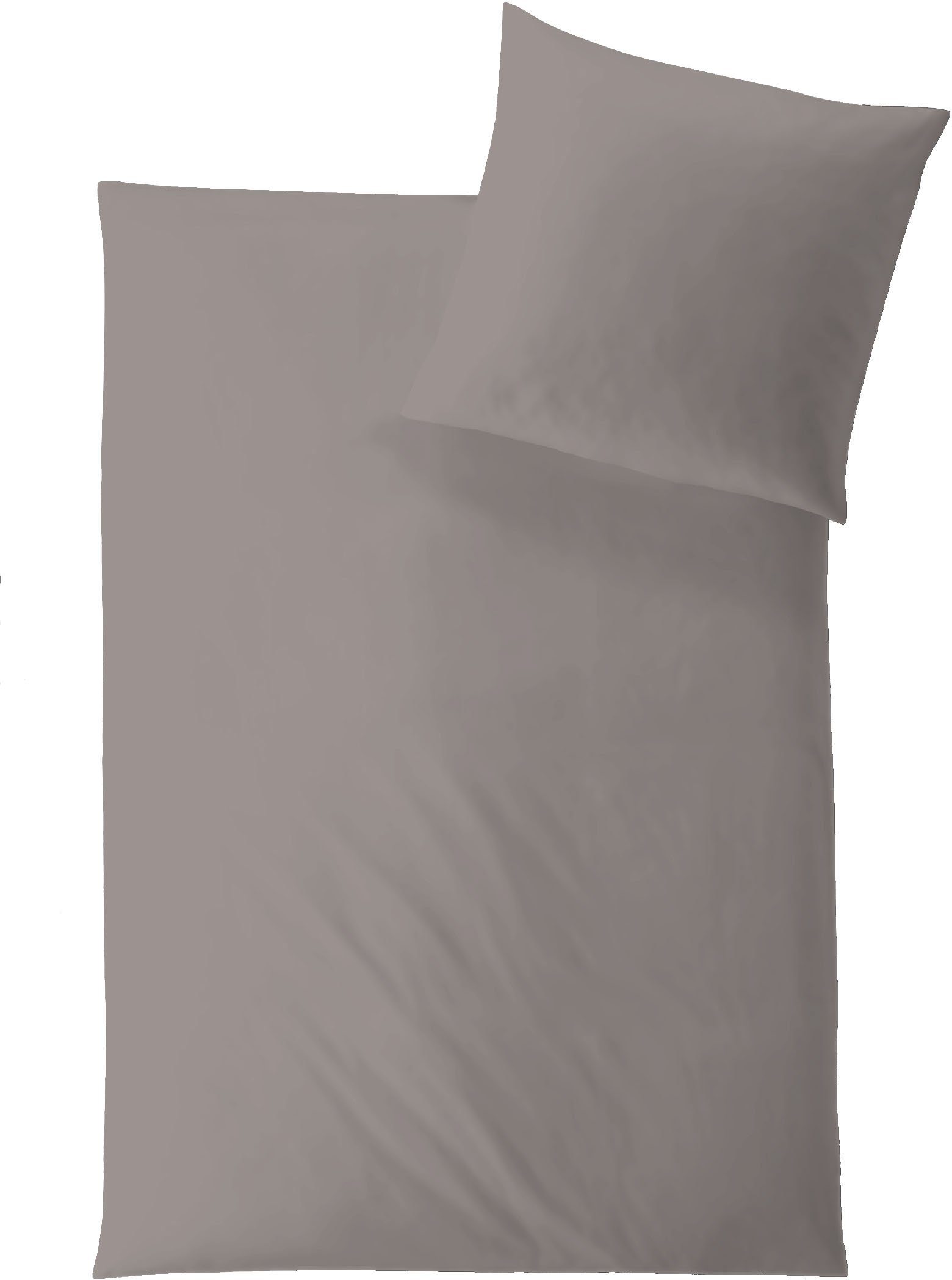 Bettwäsche Classic Uni in Gr. 135x200 oder 155x220 cm, Hefel, Lyocell, Bettwäsche aus TENCEL™, unifarbene Bettwäsche mit Reißverschluss