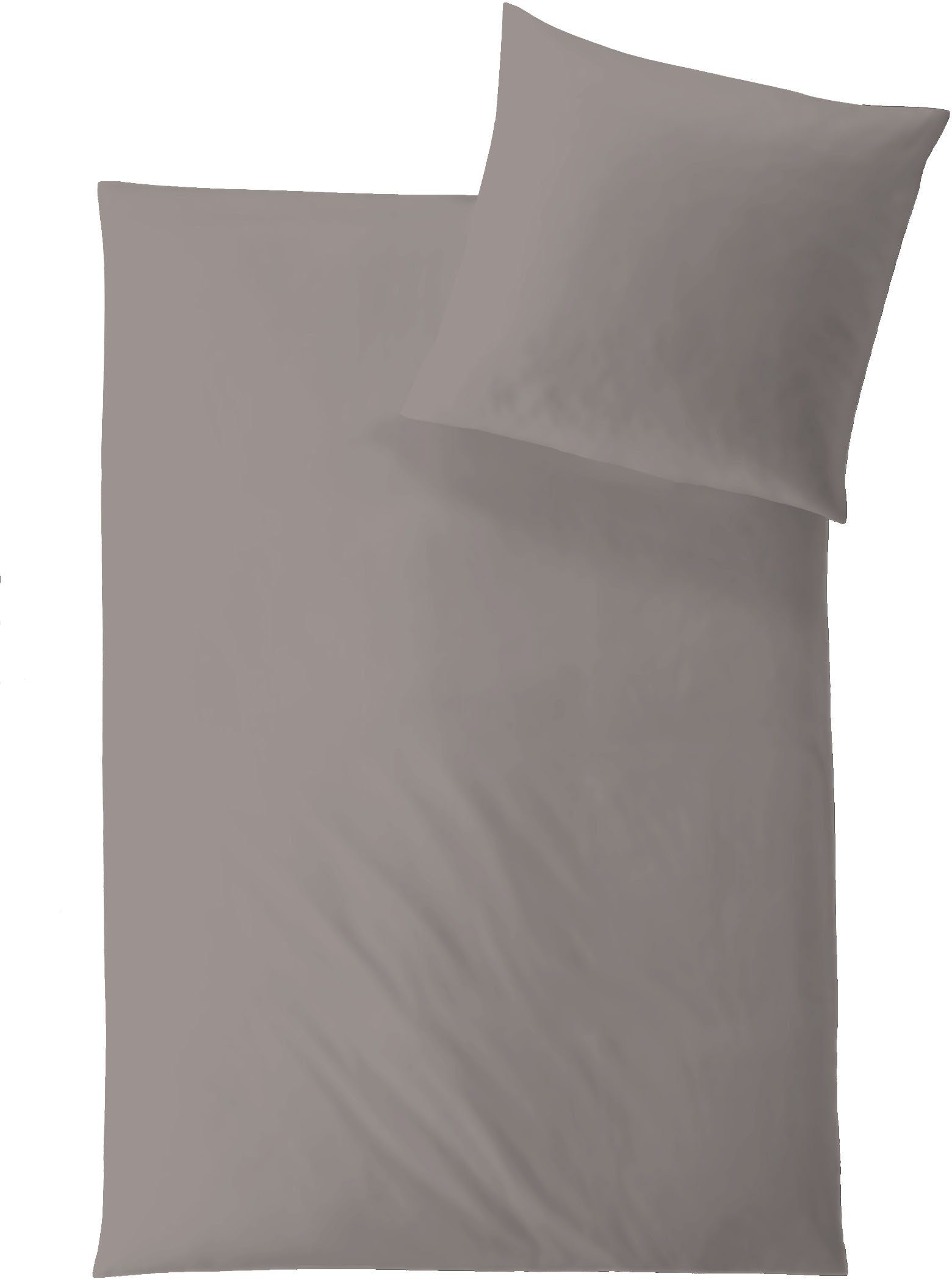 Hefel Постельное белье Classic Uni in Gr. 135x200 oder 155x220 cm, Lyocell, Постельное белье aus TENCEL™, unifarbene Постельное белье mit Reißverschluss