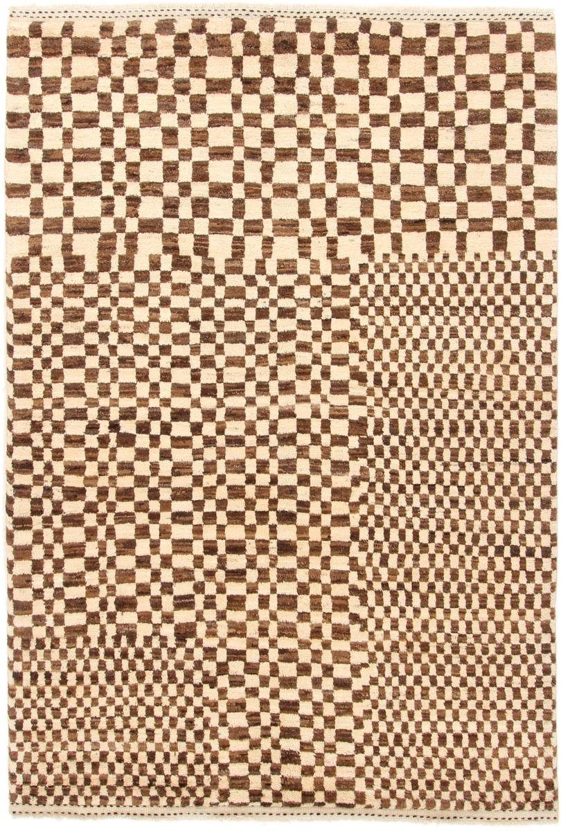 Orientteppich Berber Maroccan 161x235 Handgeknüpfter Moderner Orientteppich, Nain Trading, rechteckig, Höhe: 20 mm