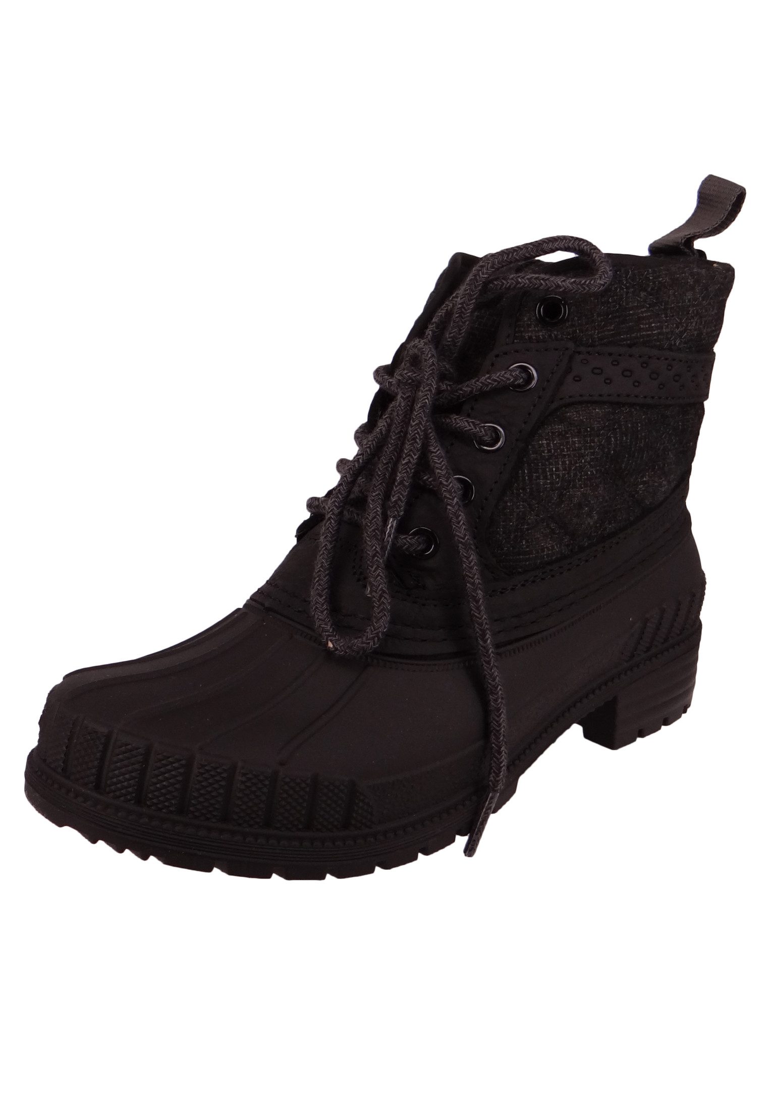 Kamik NK2477 Sienna Mid 2 Black Stiefel