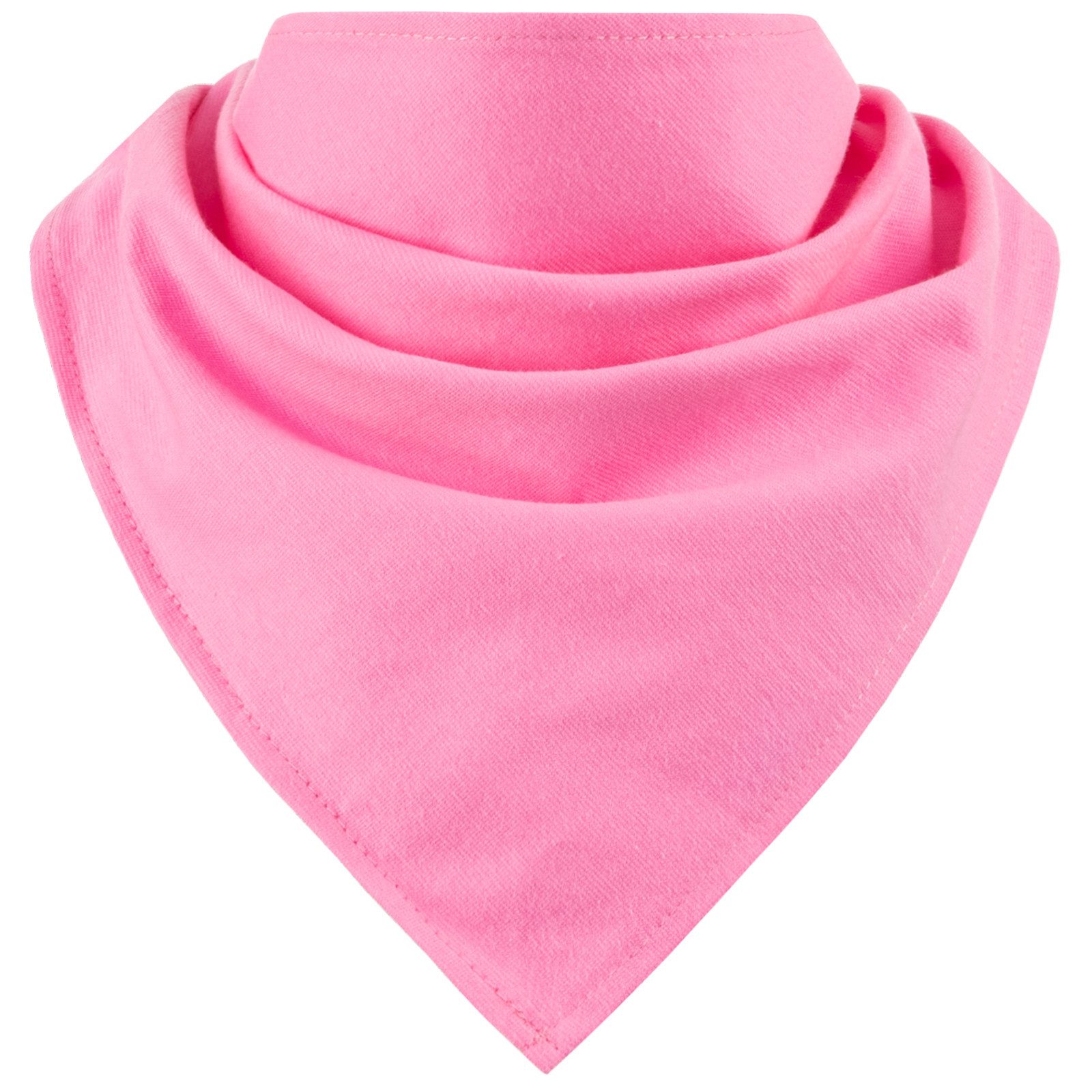 F.P.H. Maja Halstuch Dreieckstuch Kopftuch Mädchen Kinder unifarben Frühling Herbst