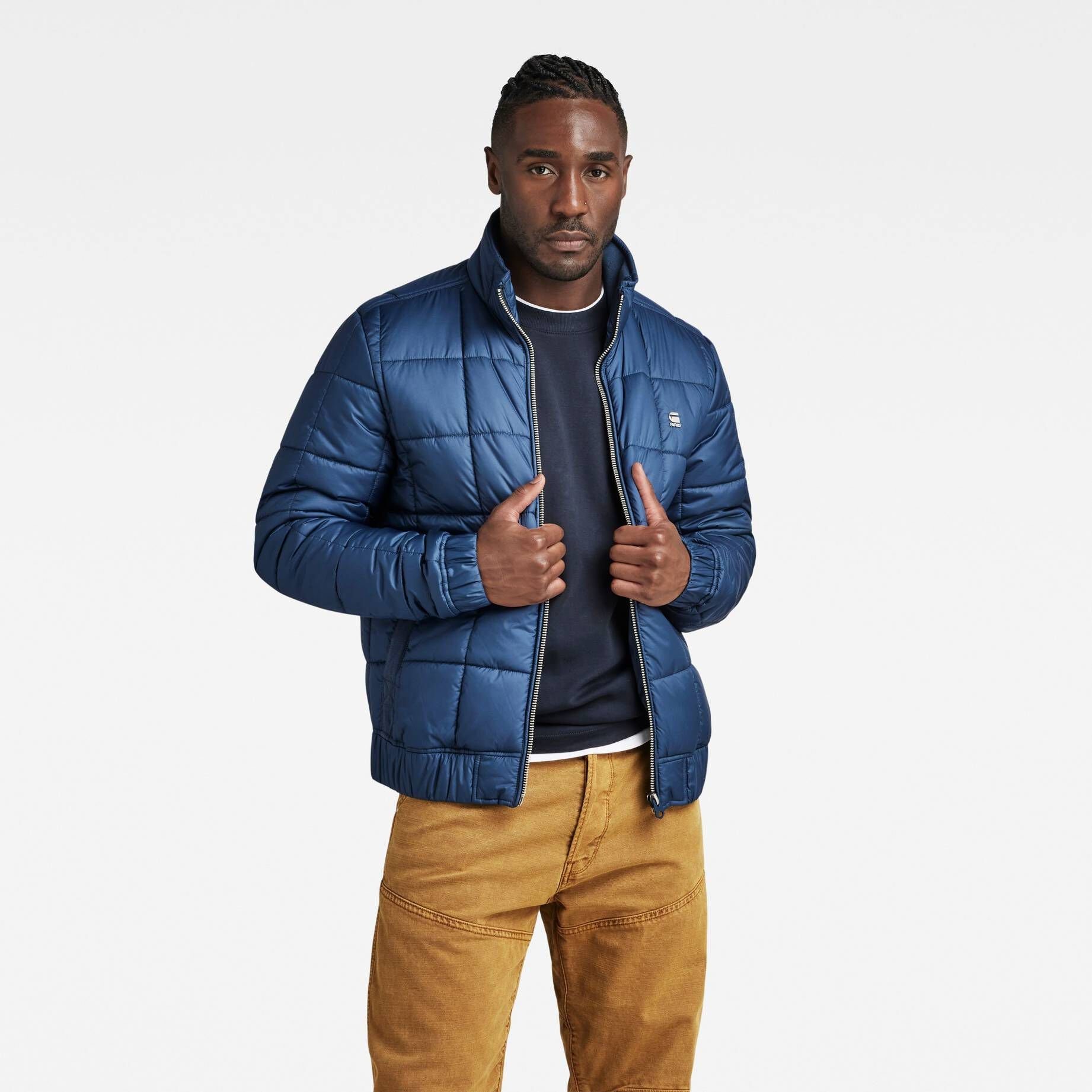 Steppjacke (1-St) MEEFIC RAW QUILTED Herren Steppjacke G-Star JACKET