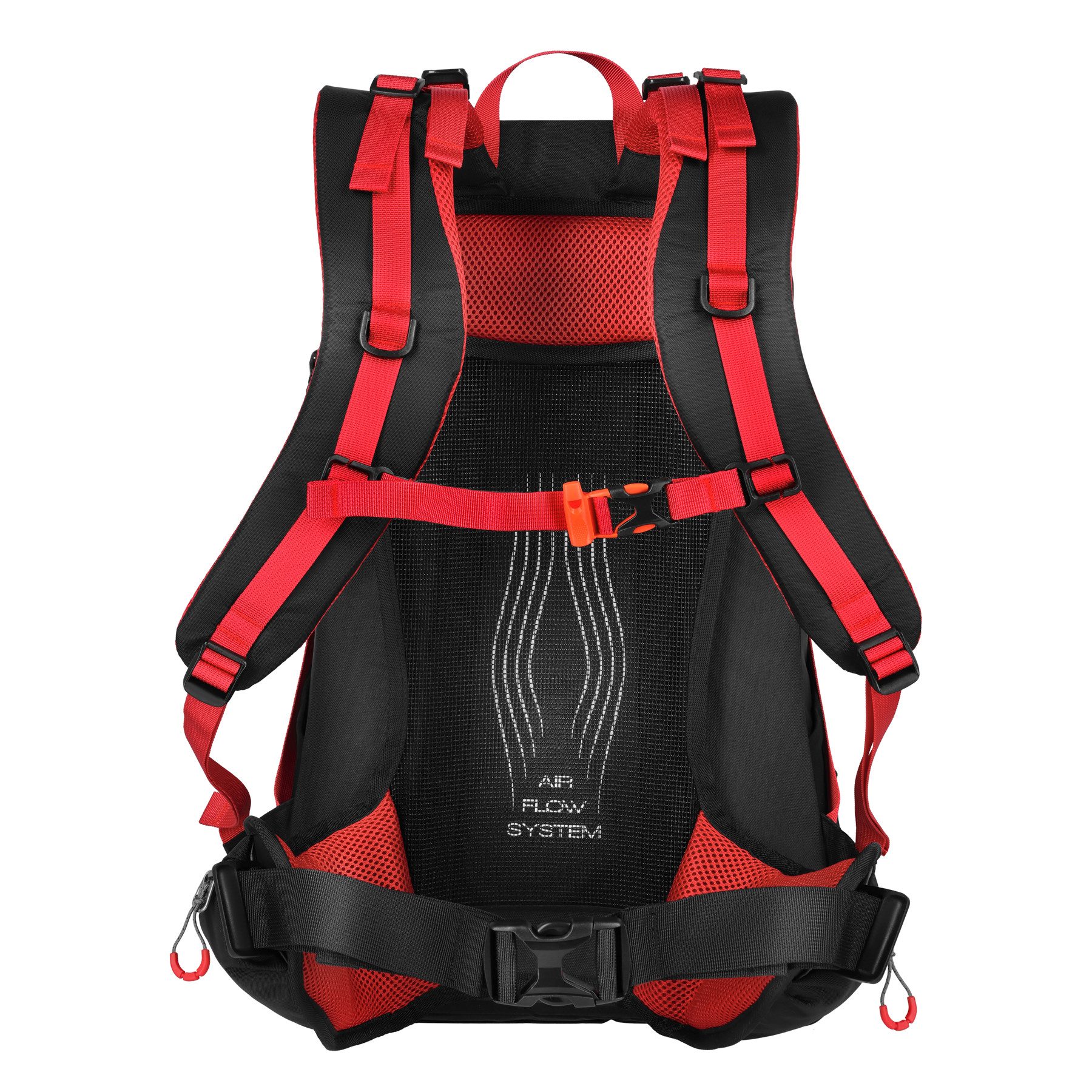 NILS CAMP Trekkingrucksack Wanderrucksack Tourenrucksack Reiserucksack (Spar-Set, 1-tlg., 60 x 35 x 22 cm leicht), 35 l, 900 g, Regenhülle, Belüftungspanel – Bild 5 von 5