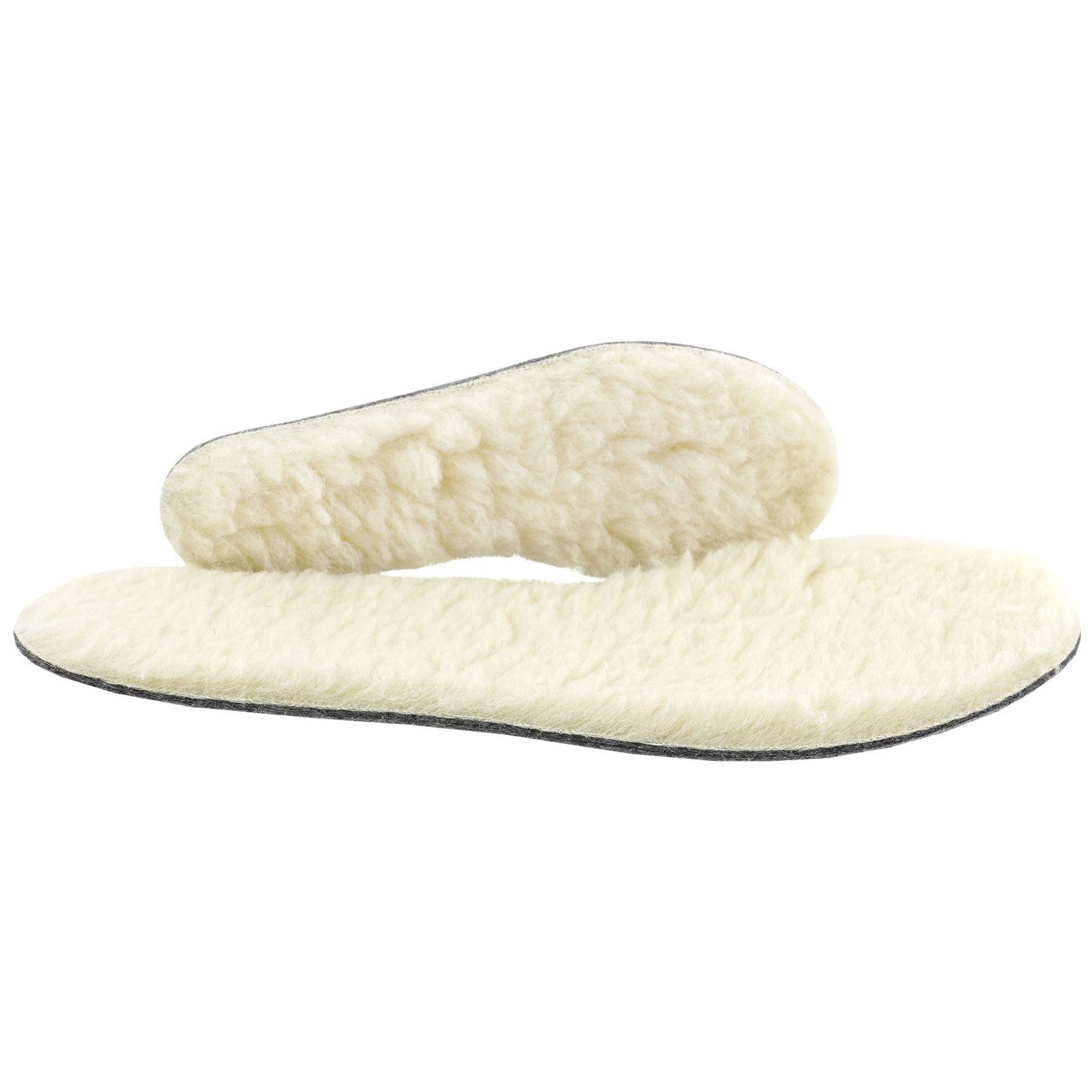 Sohlen24 Filzsohlen Winter Schafwolle Einlegesohlen (Packung, 1 Paar), Universalgröße