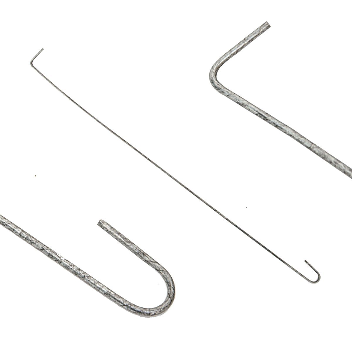 Niederberg Metall Габионыzaun Distanzhalter - 10er Set Габионыhaken 55 cm - Distanzhaken Verzinkt, Габионы Haken Metall - Габионыkorb Zubehör - Stützhaken Befestigung