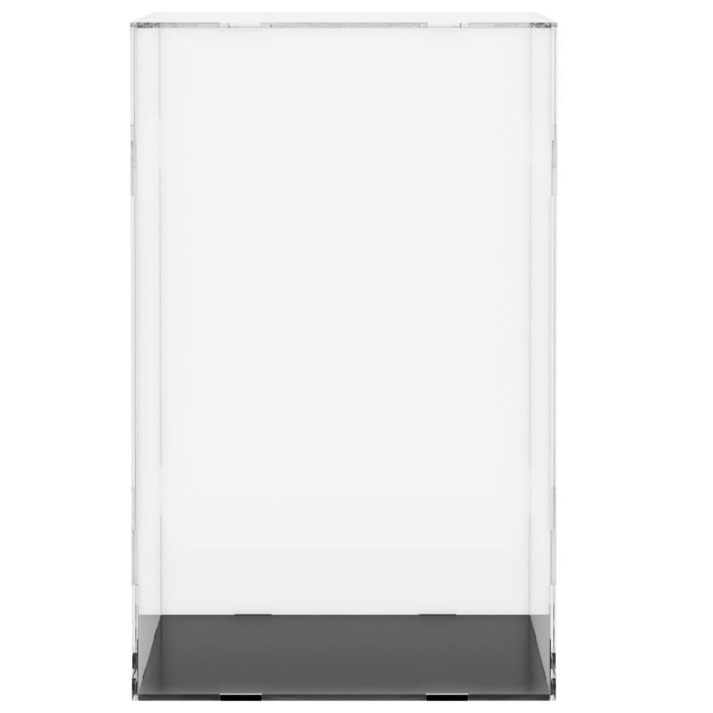 vidaXL Standfuß Vitrine Transparent 14x14x22 cm günstig online kaufen