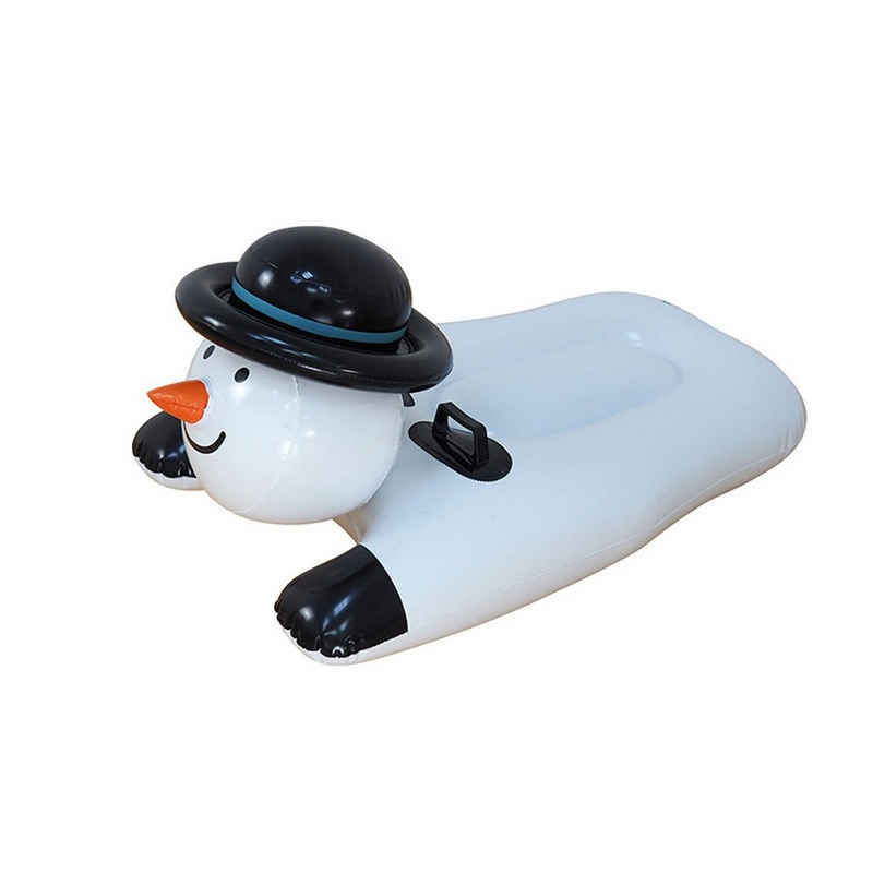 yozhiqu Snowboard Schlitten-Schneespielzeug – Weihnachtsspielzeug, winterliches Outdoor, Aufblasbarer Skiring für Kinder, perfekt für Schneespaß im Freien
