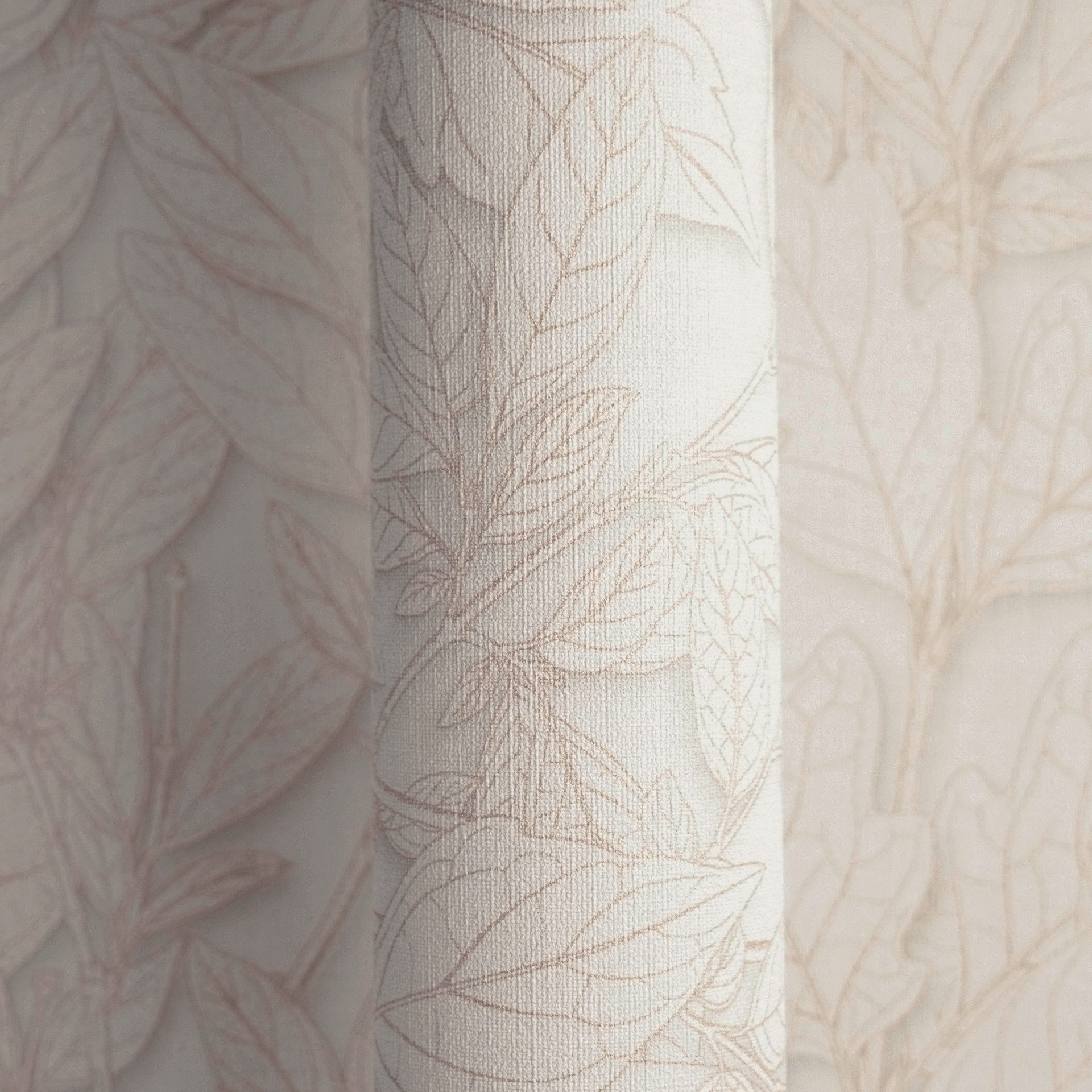 A.S. Création Vliestapete Trend Spectrum Leaves – Elegantes Blätterdesign Vliestapete, leicht strukturiert, floral, leicht glänzend, botanisch, (1 St), Großzügiges Blätterdesign mit matten und leicht glänzenden Details