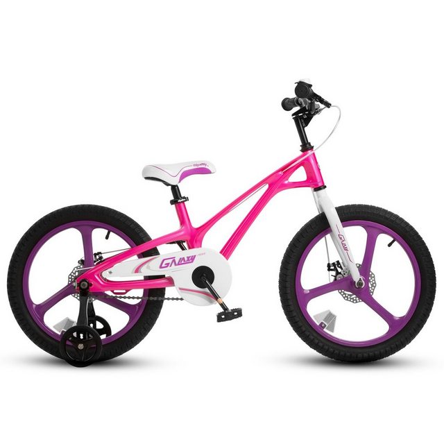 CARPAT SPORT Kinderfahrrad 14 16 Zoll Magnesiumlegierung Kinderfahrrad Jungen Mädchen, 1 Gang, Kettenschaltung, (Set, mit Klingel, Stützrädern, mechanische Scheibenbremse), für Kinder ab 4 5 6 7 8 9 Jahre