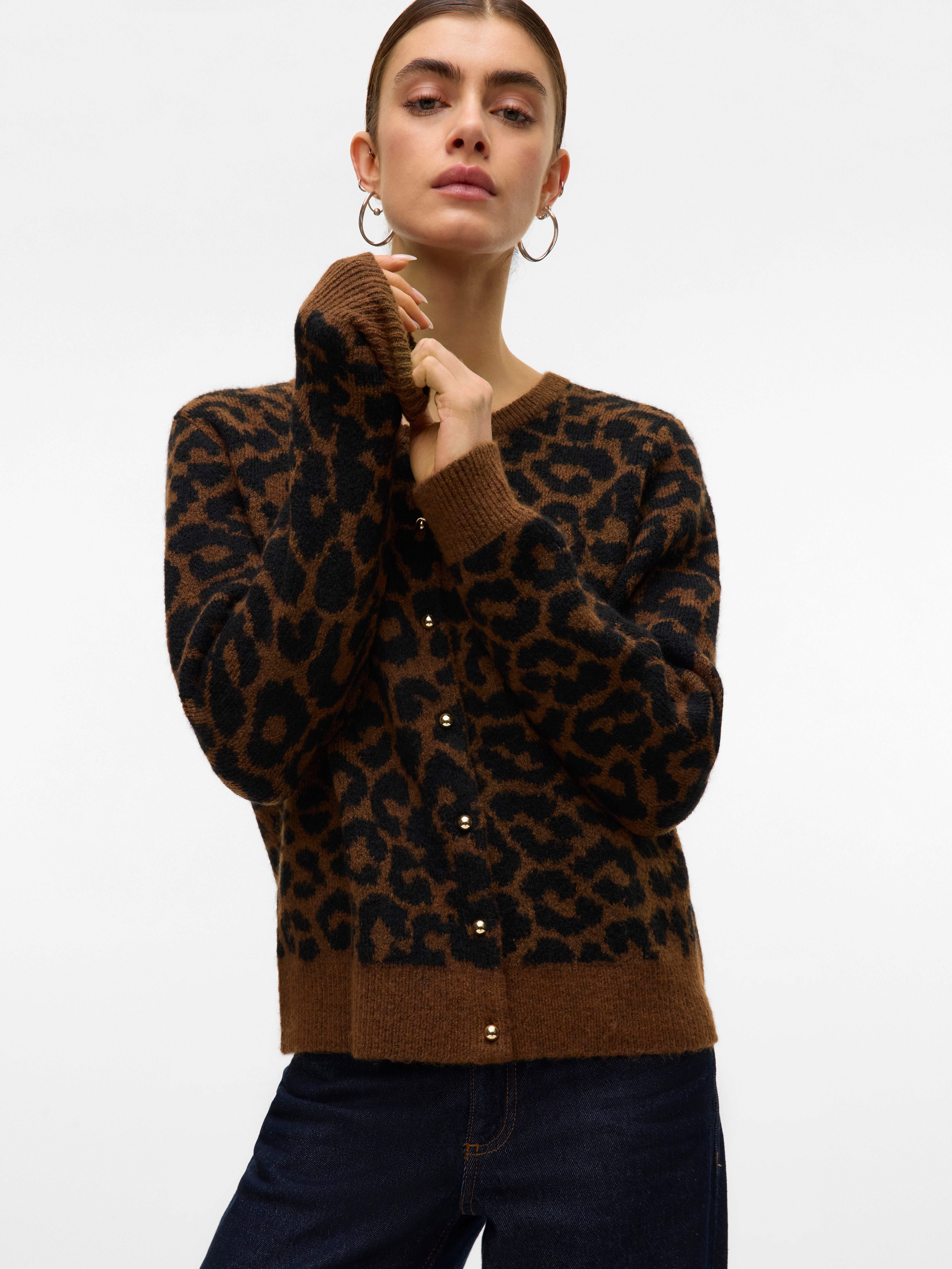 Vero Moda Strickjacke VMNEWKAI LS O-NECK günstig online kaufen