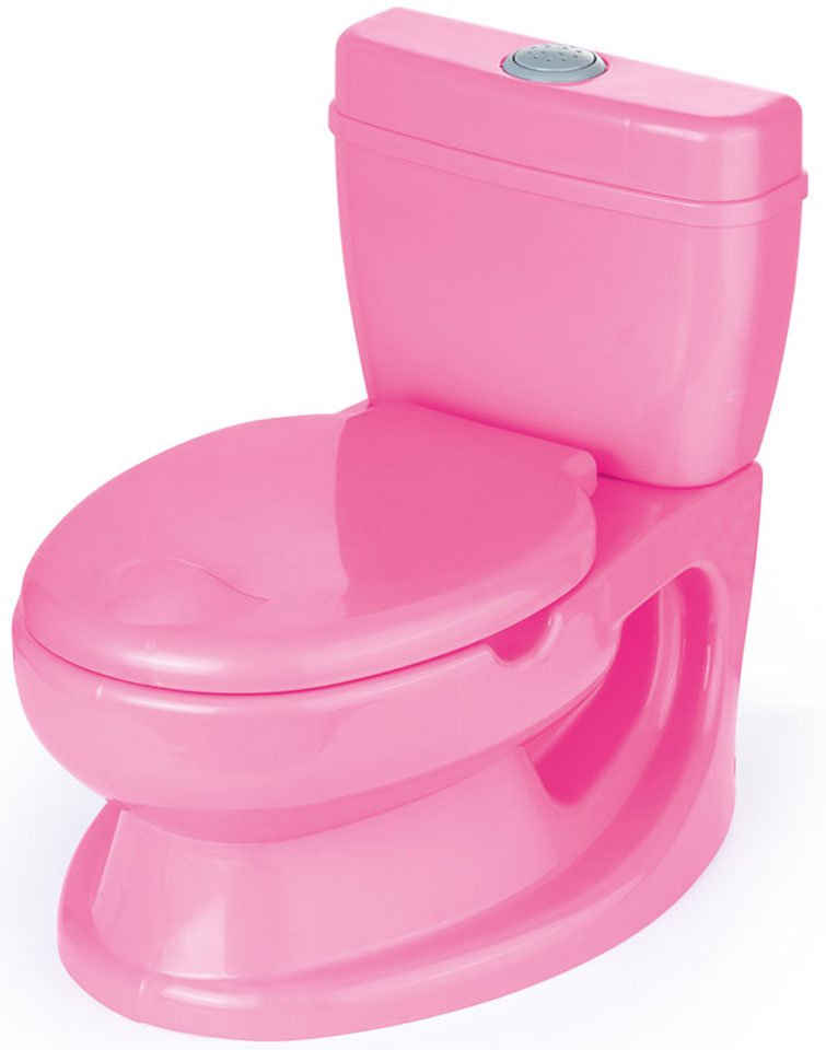 BabyGo Toilettentrainer Baby Potty, pink, pädagogoisches Töpfchen