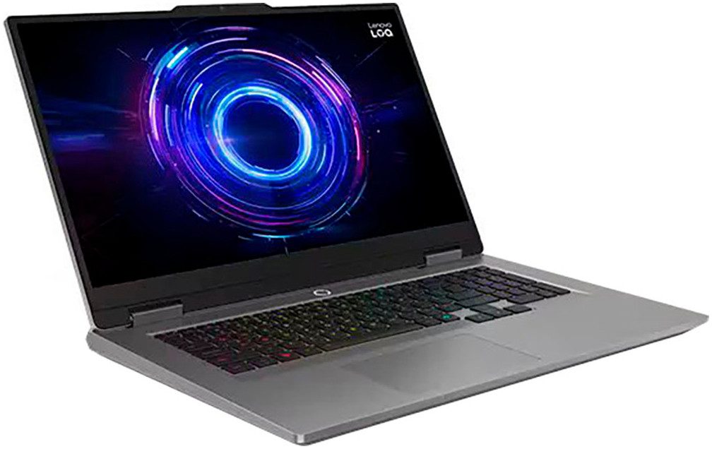 Lenovo LOQ 17IRX10 RTX 5050/5060/5070 Gaming-Notebook (43,9 cm/17,3 Zoll, Intel Core i5 13450HX, GeForce RTX 5050, 512 GB SSD)