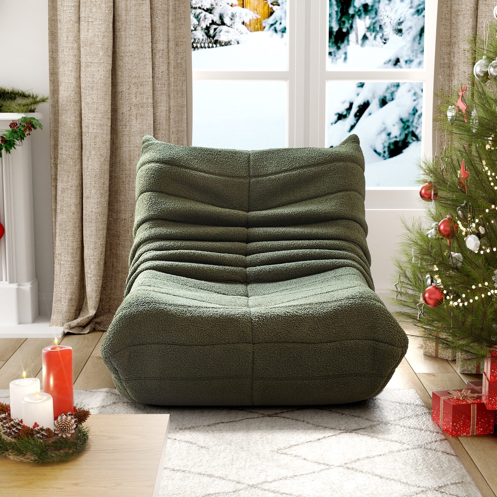 STILVORA Sitzsack Relaxsessel Indoor-Lazy Sofa Einzelsofa mit Hochelastisch günstig online kaufen