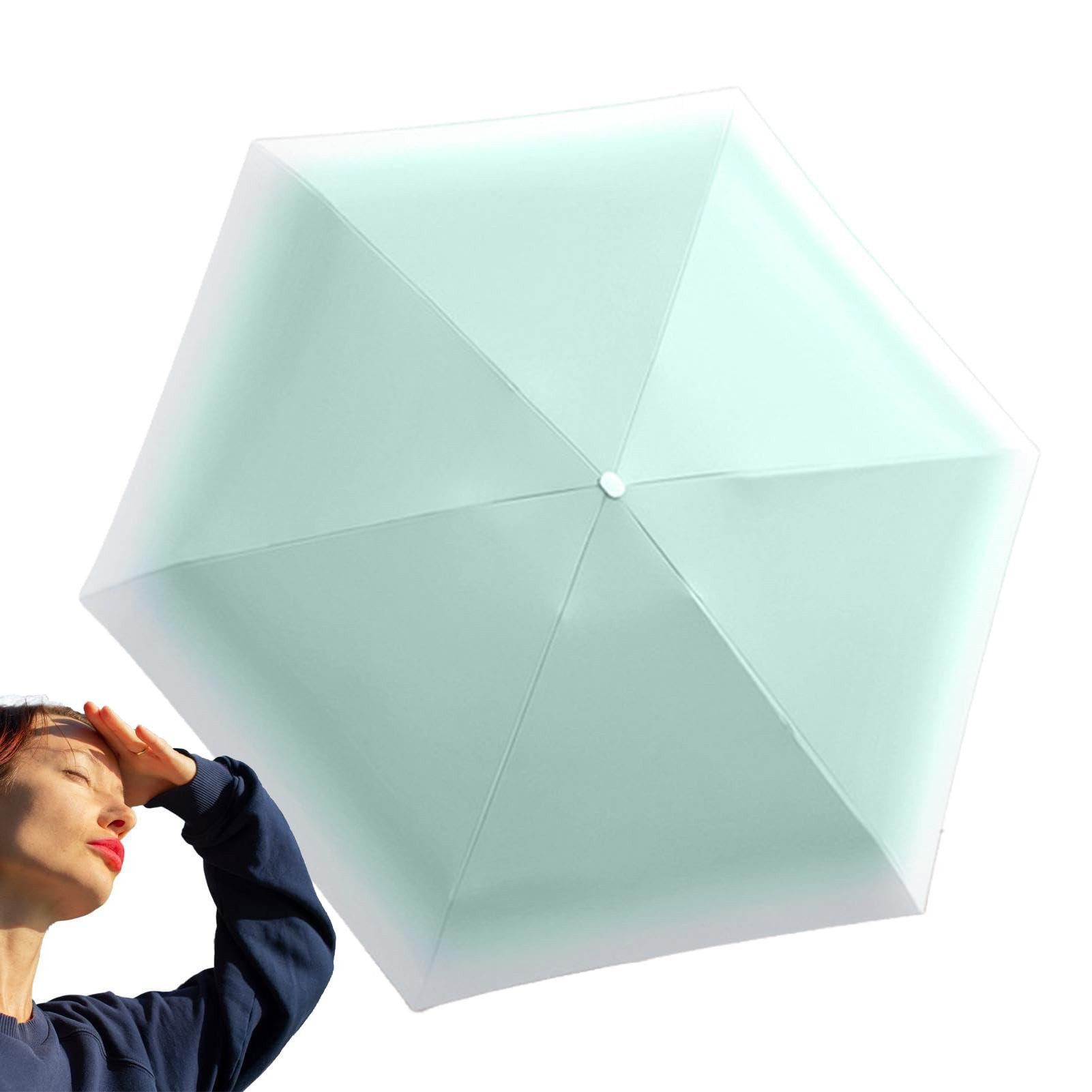 Taschenregenschirm Mini Regenschirm, Windfester Taschenschirm Mit Uv-Schutz, Wasserdicht