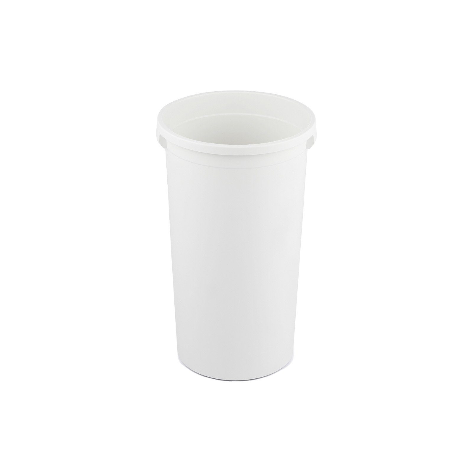 (PP) Mülleimer ohne Deckel, Pro 50l Kunststoff Mülleimer BPA-frei Modo ROTHO