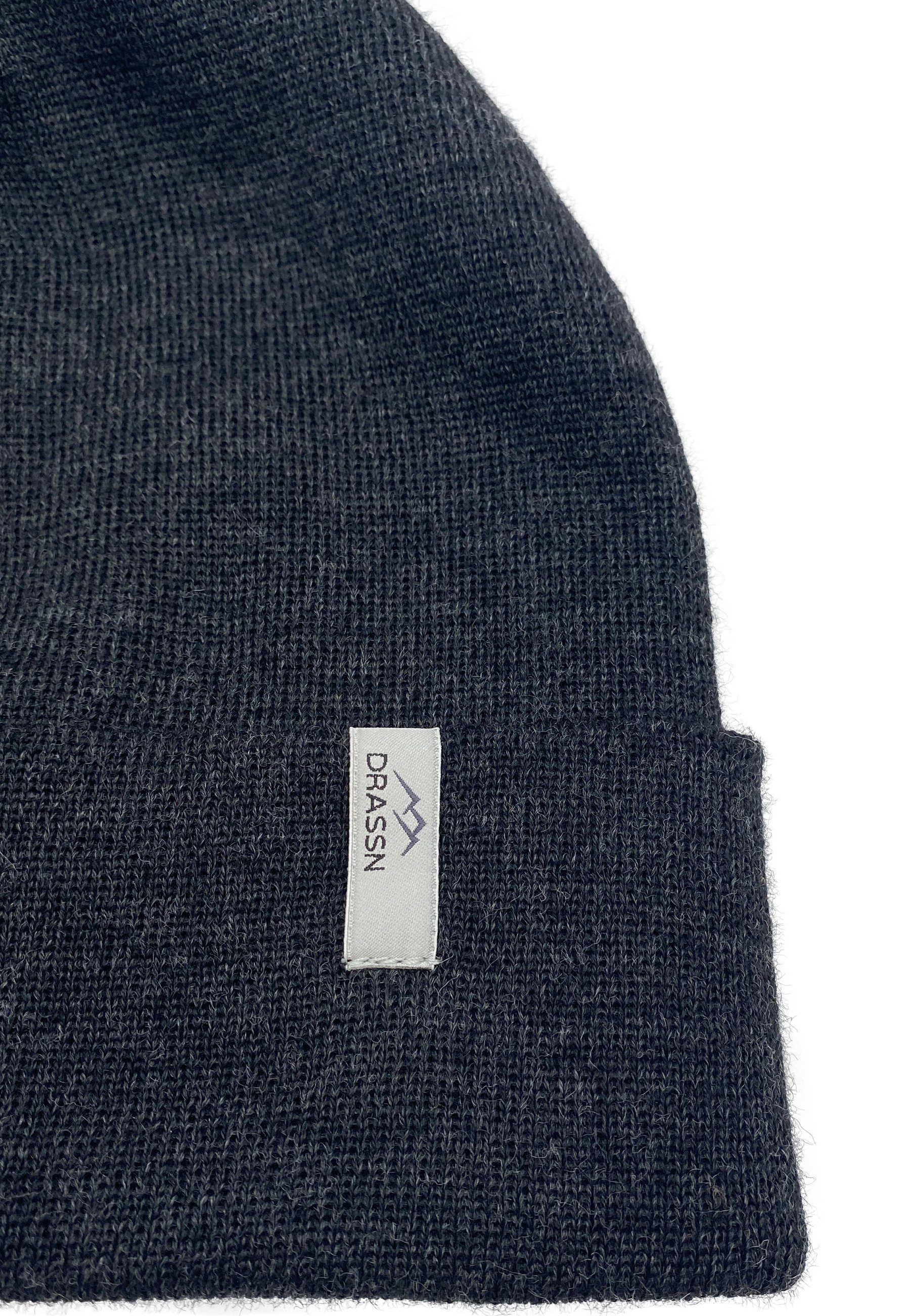 DRASSN Strickmütze Winter Mütze Pleystein MADE IN GERMANY - Merino - Recycelt