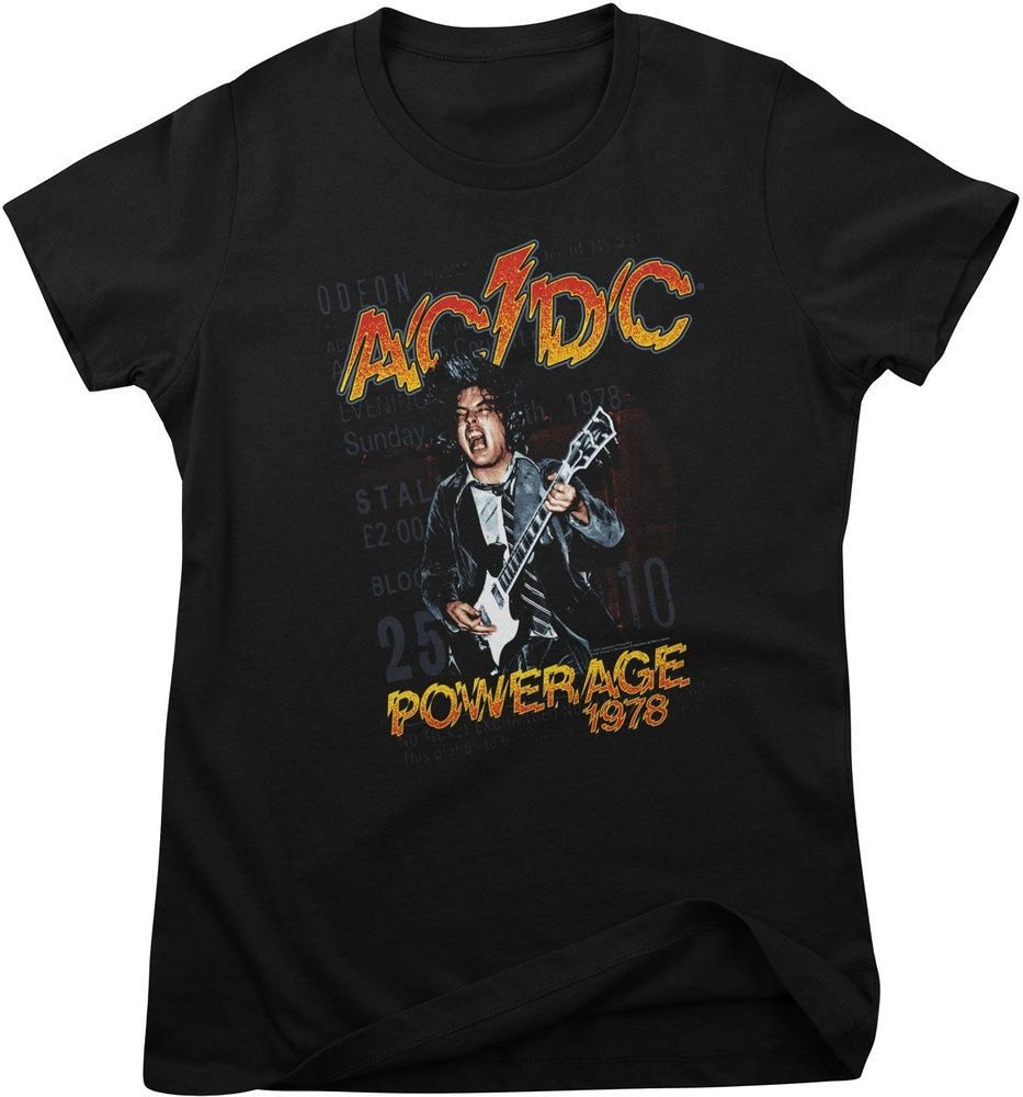 AC/DC T-Shirt AC/DC Powerage 1978 Girly Tee