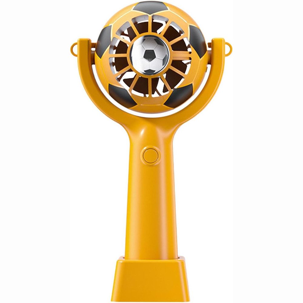 Minicloss Handventilator Fußball-Trophäen USB Handventilator Tragbarer Mini Ventilator, Perfektes Geschenk für Sportfans, Jungen & Mädchen