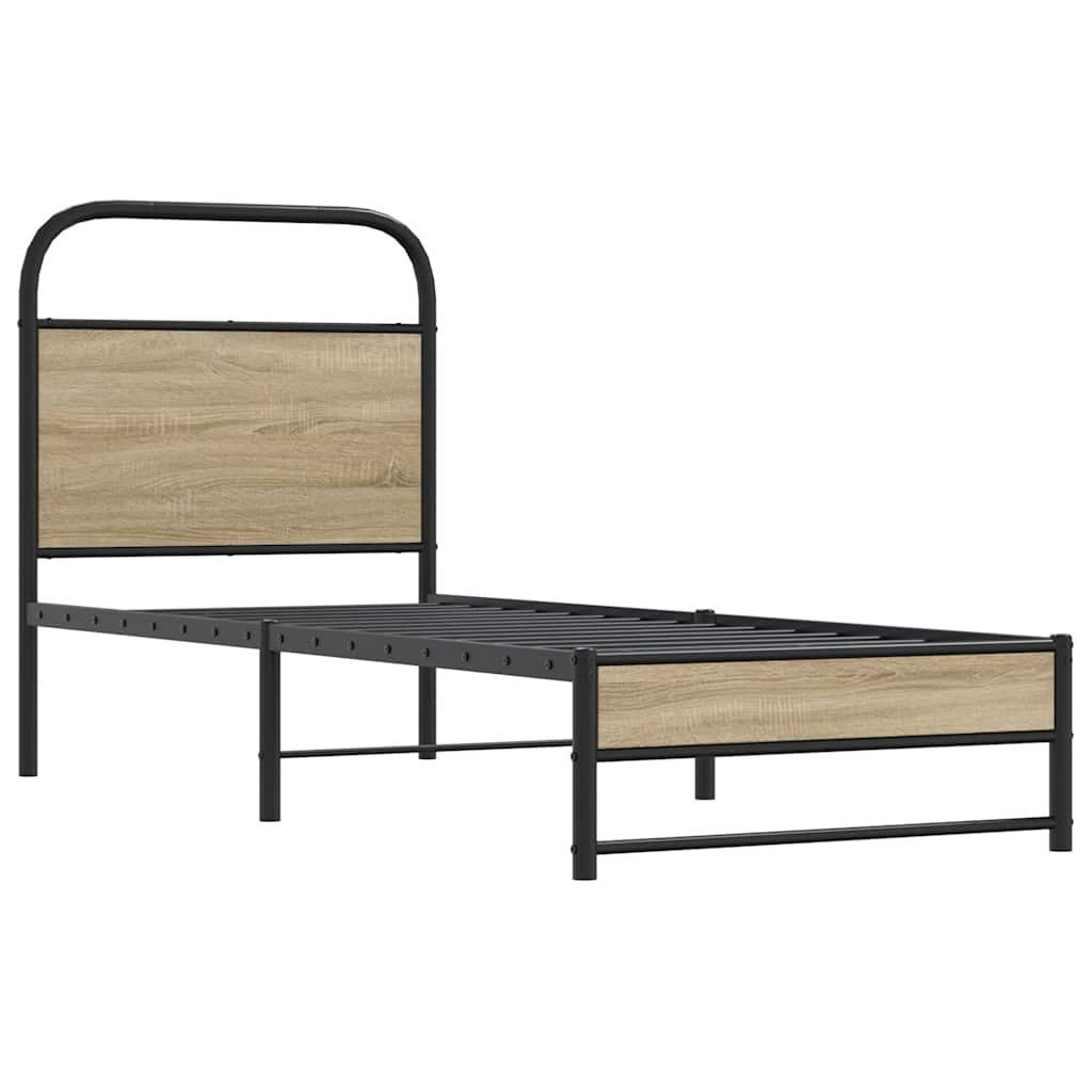 vidaXL Bett Bettgestell ohne Matratze 75x190 günstig online kaufen