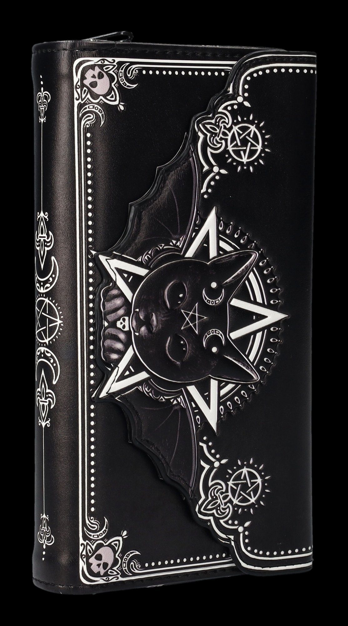 Figuren Shop GmbH Geldbörse Geldbörse Malpuss - Fantasy Geldbeutel Nemesis Now Katze