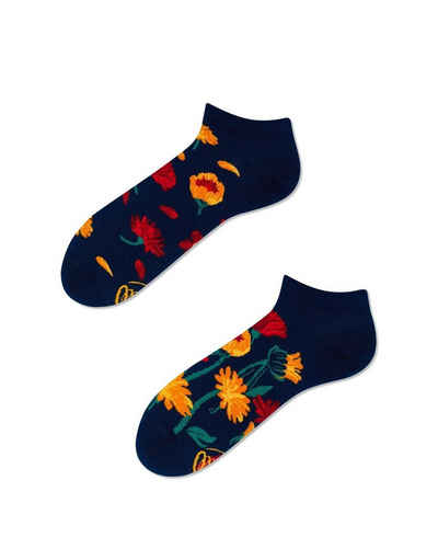Many Mornings Шкарпетки для кросівок Many Mornings Sneaker Flower Power Navy (1 Paar, 1-Paar, 1 Paar)