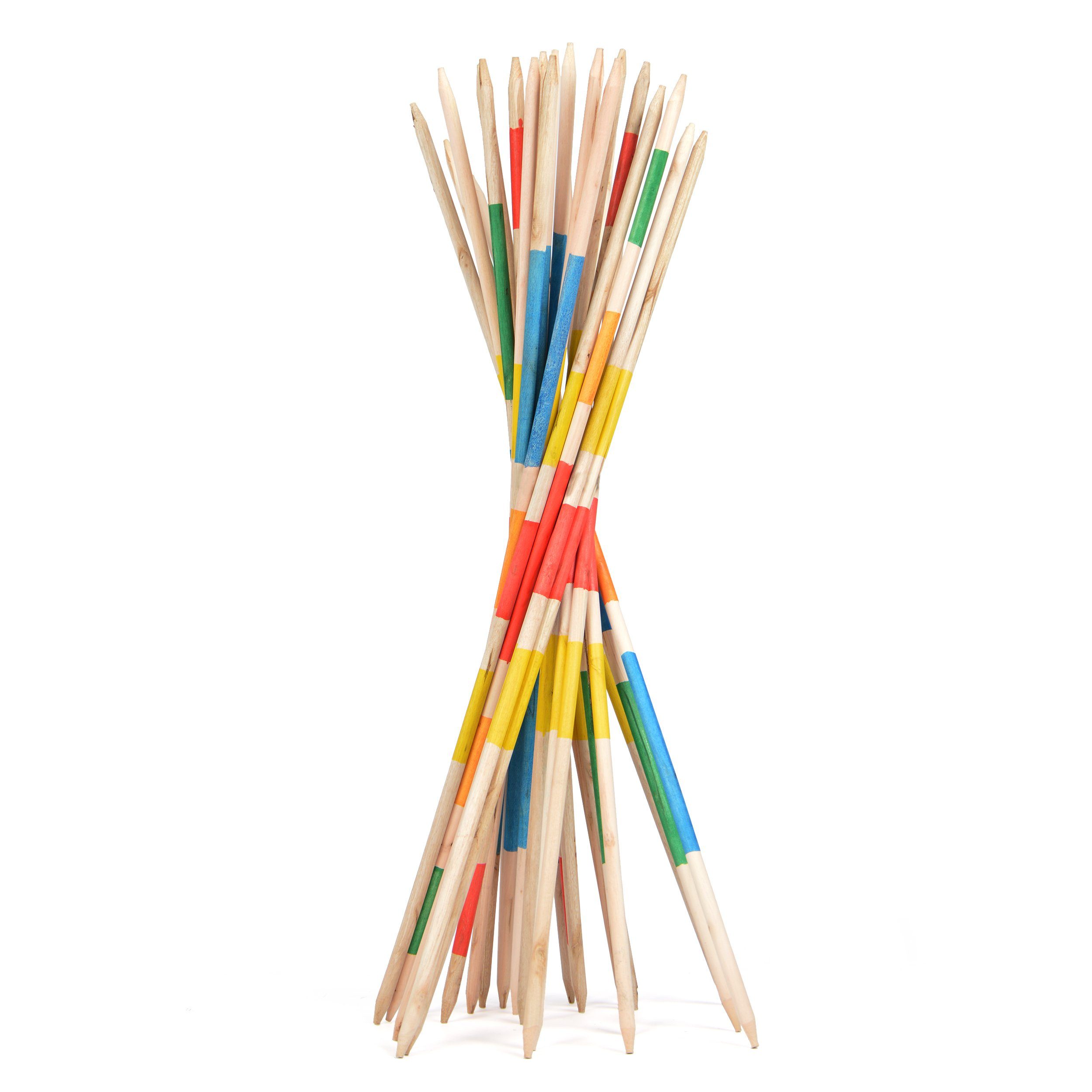 Ocean5 Spiel Geschicklichkeitsspiel Riesen Mikado, Familienspiel, hochwertig gearbeitet im XXL-Format