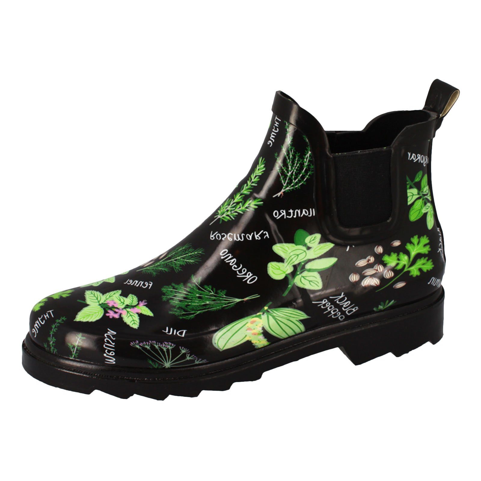 Beck Kurzschaft Gummistiefelette mit verschiedenen Prints günstig online kaufen