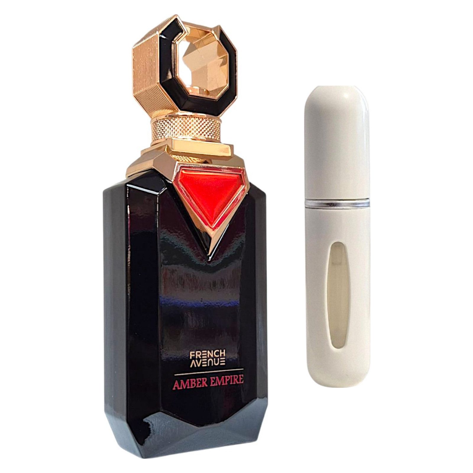 French Avenue Duft-Set Amber Empire EDP + Parfümzerstäuber (leer)