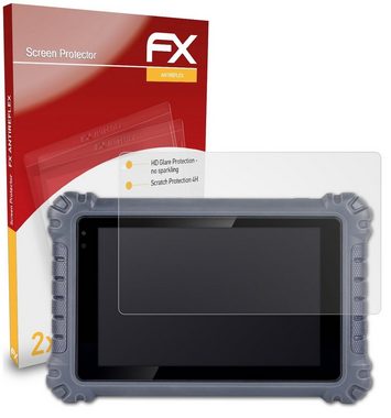 atFoliX Schutzfolie für Autel MaxiCOM MK906 Pro / MK906S PRO, (2 Folien), Entspiegelnd und stoßdämpfend