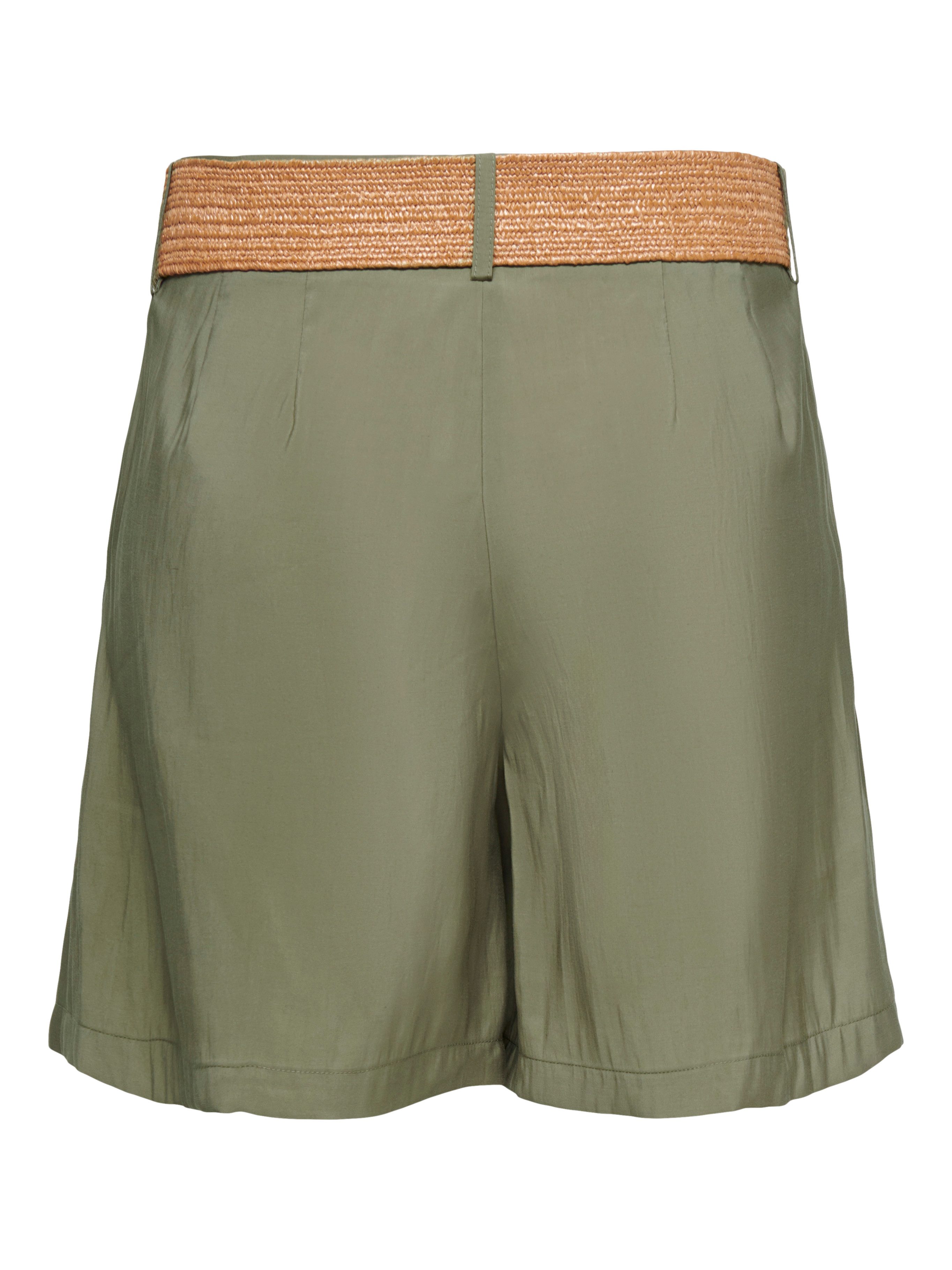 ONLY Shorts ONLIBIZA HW BELT SHORTS PNT Materialmix, regular fit, High Waist