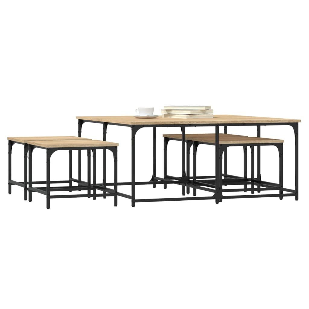 vidaXL Couchtisch Satztische 5 Stk. Sonoma-Eiche günstig online kaufen