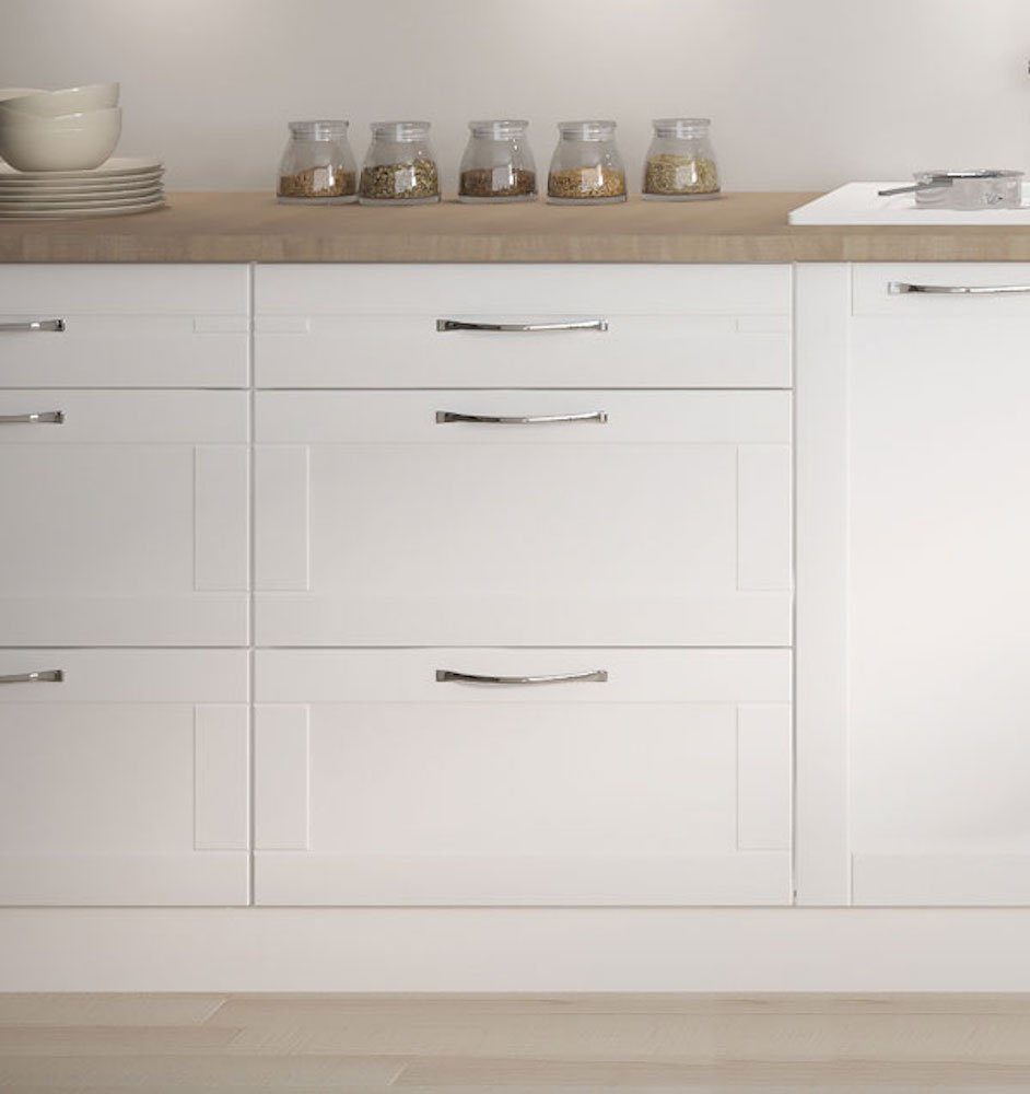 Feldmann-Wohnen Unterschrank Tivoli (Tivoli, 1-St) 60cm Front- und Korpusfarbe wählbar mit 3 Schubladen (Teilauszug)