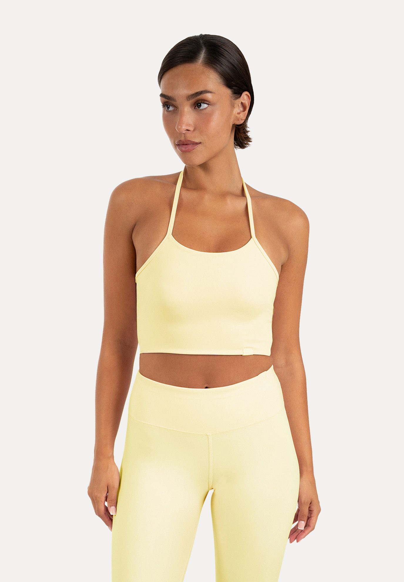 Smilodox Sport-BH Florea Damen, Neckholder Top, Slim Fit, Stretch, für Gym & Freizeit Verstellbare Träger, Soft Touch, Stretch, Figurbetont