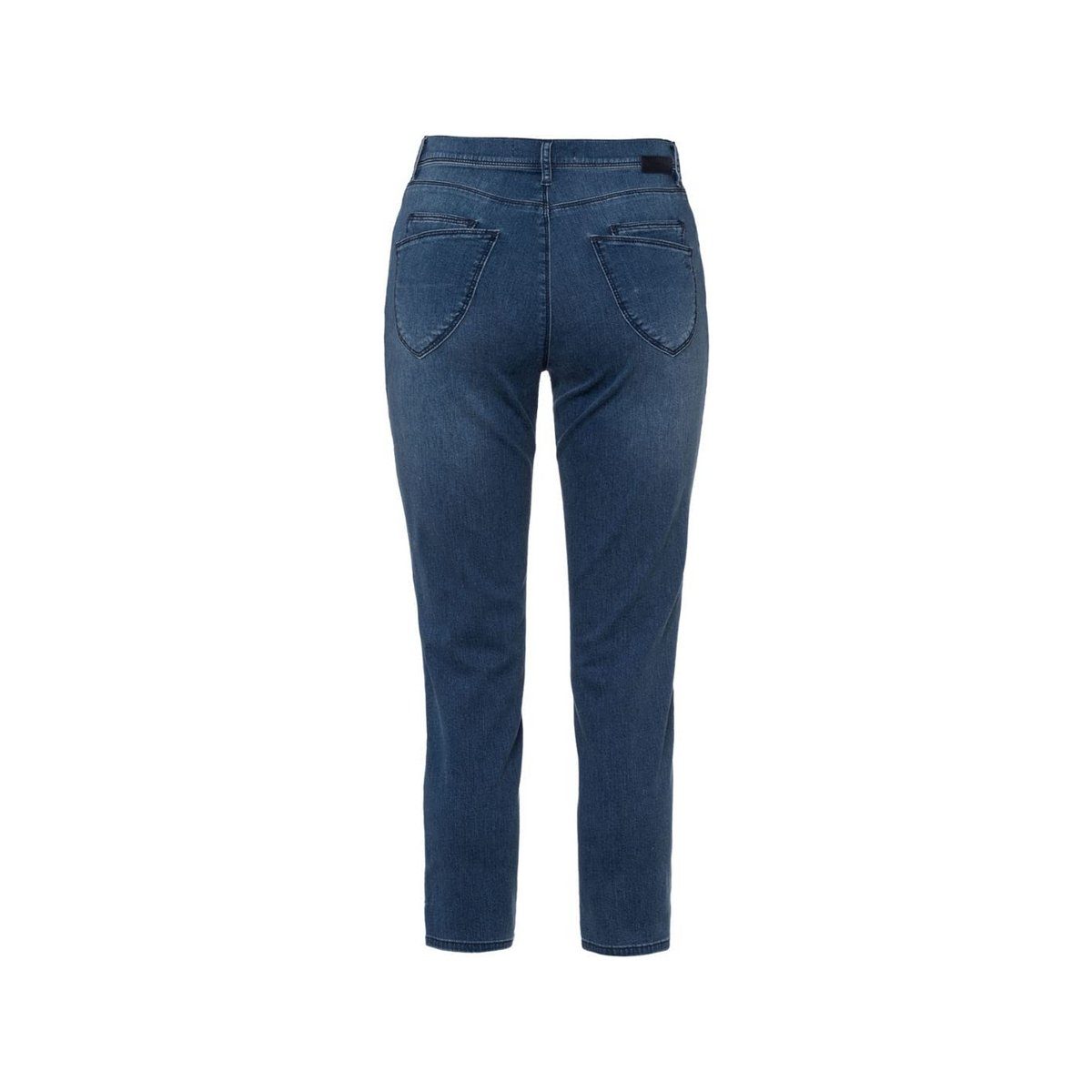 Brax 5-Pocket-Jeans uni blue used (1-tlg) stone